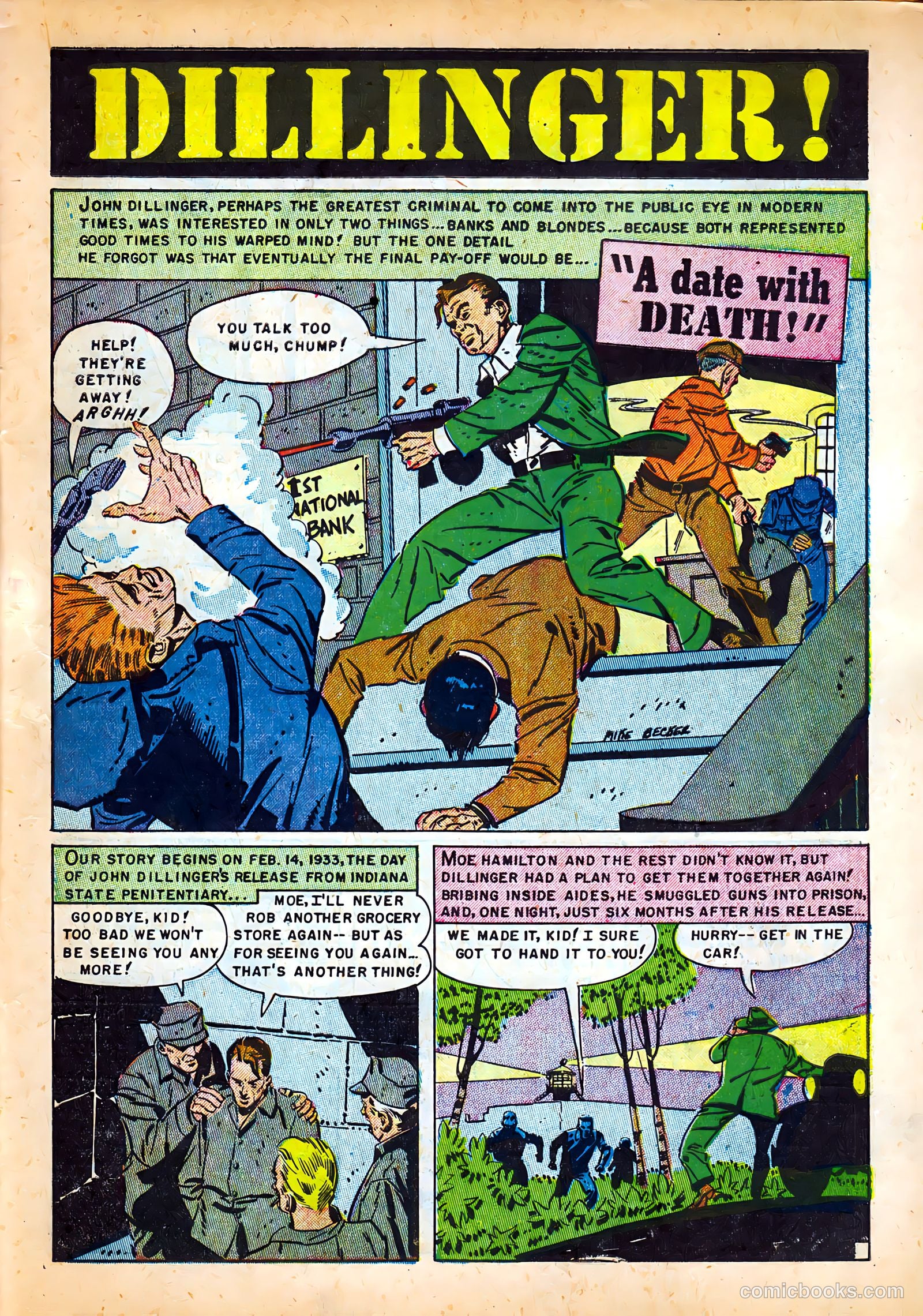 Famous Gangsters #2 (1951) — page 3 of 37