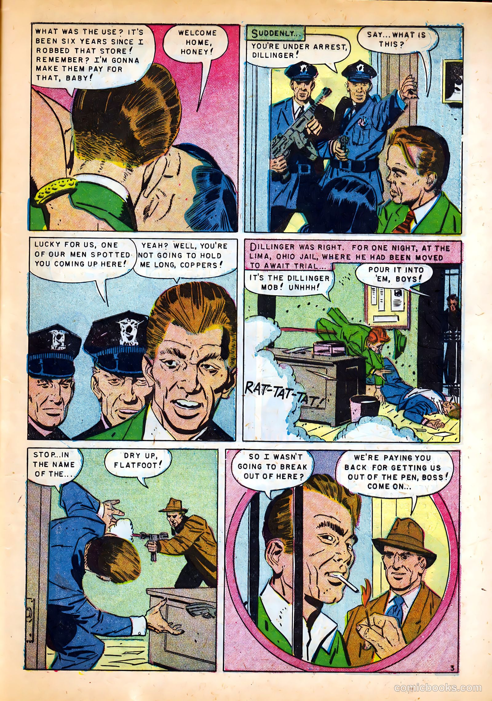 Famous Gangsters #2 (1951) — page 5 of 37