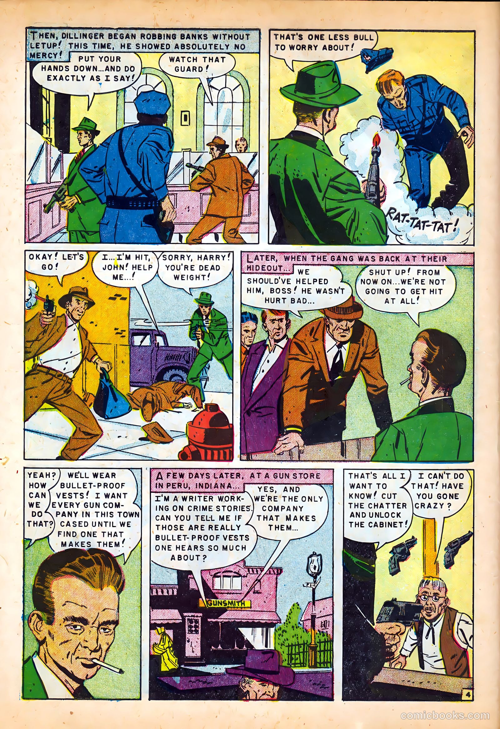 Famous Gangsters #2 (1951) — page 6 of 37