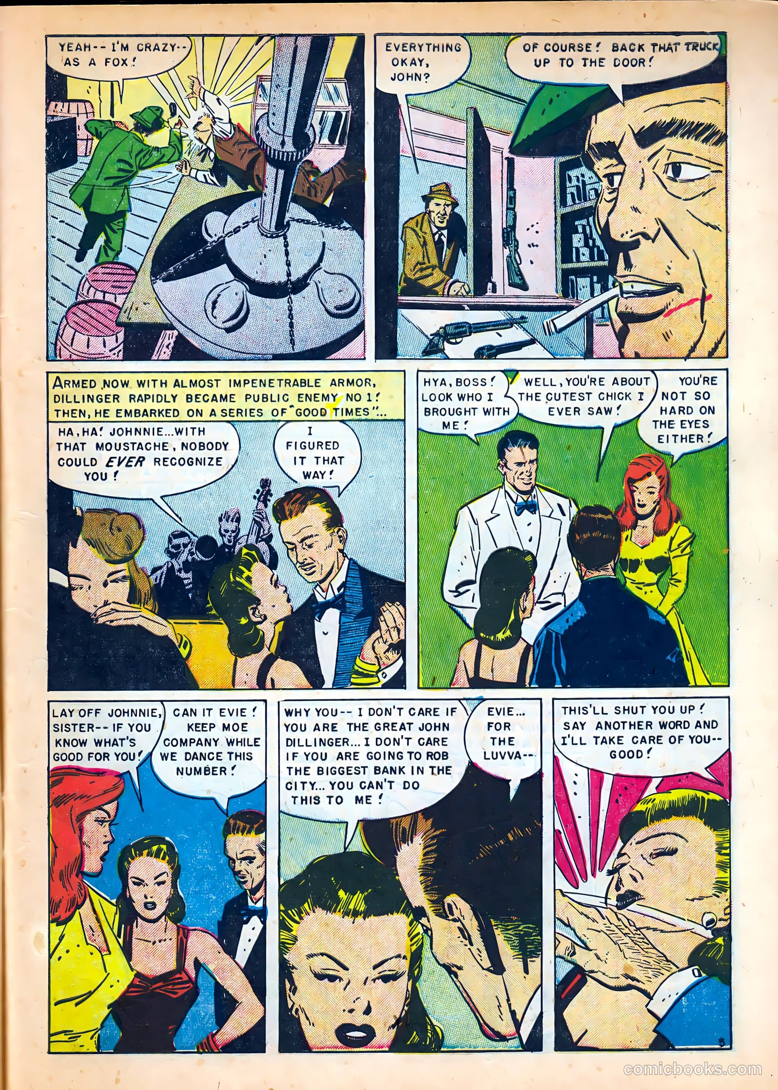 Famous Gangsters #2 (1951) — page 7 of 37