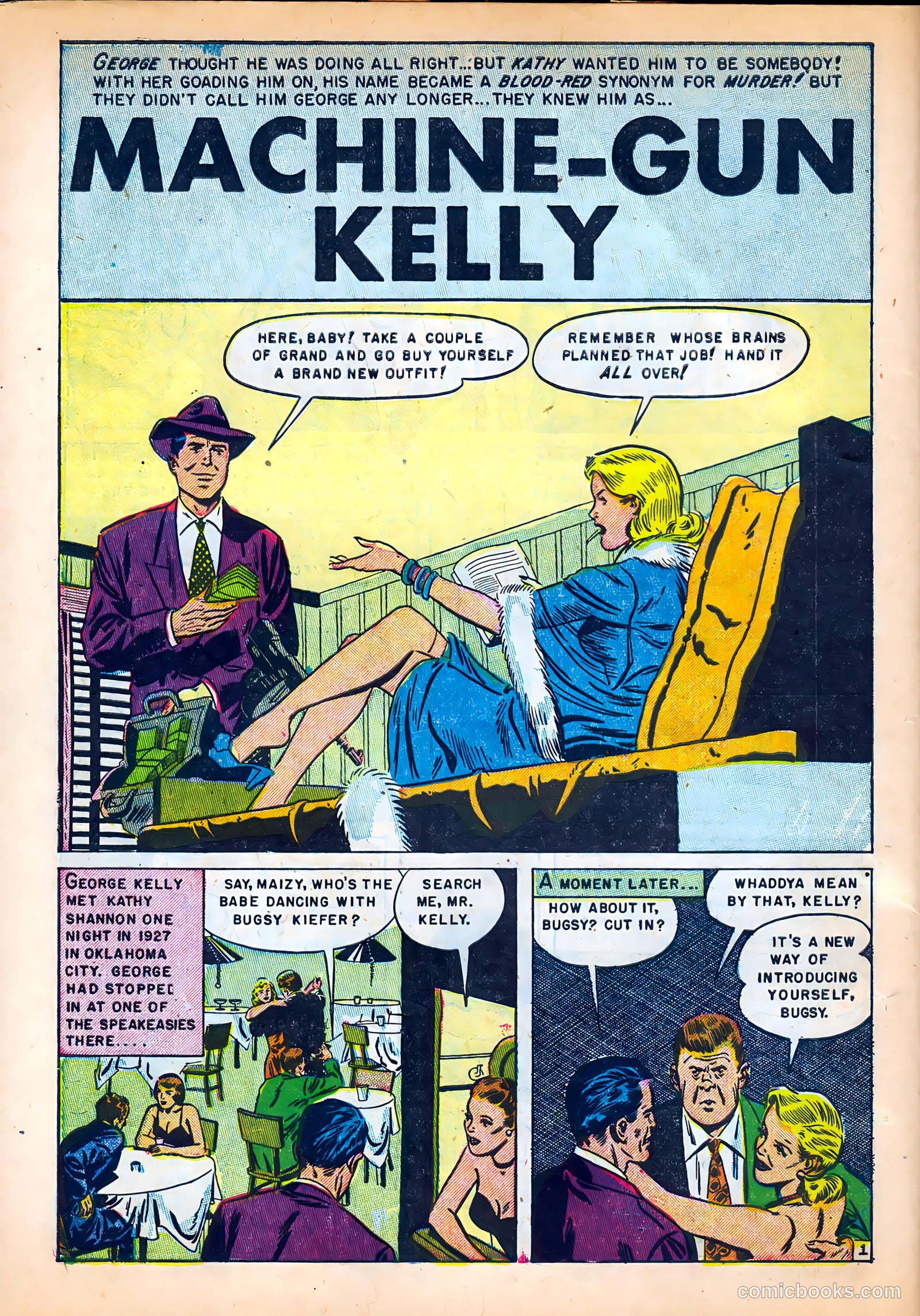 Famous Gangsters #2 (1951) — page 10 of 37