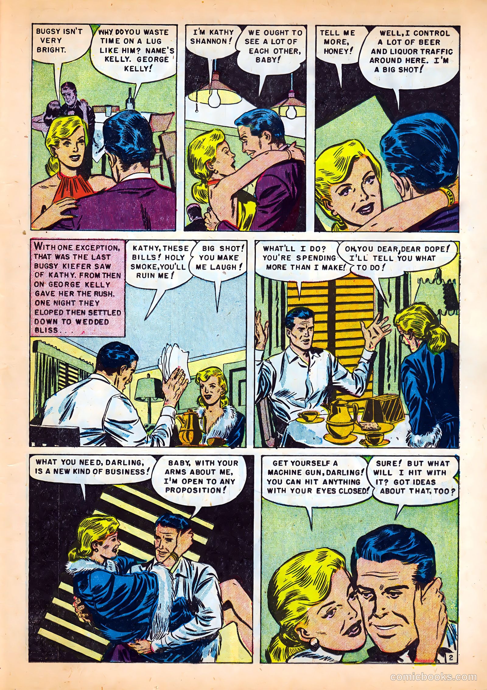 Famous Gangsters #2 (1951) — page 11 of 37