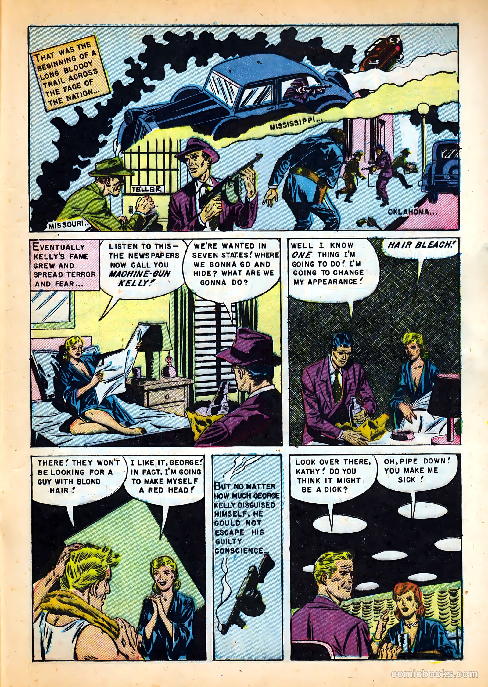 Famous Gangsters #2 (1951) — page 13 of 37