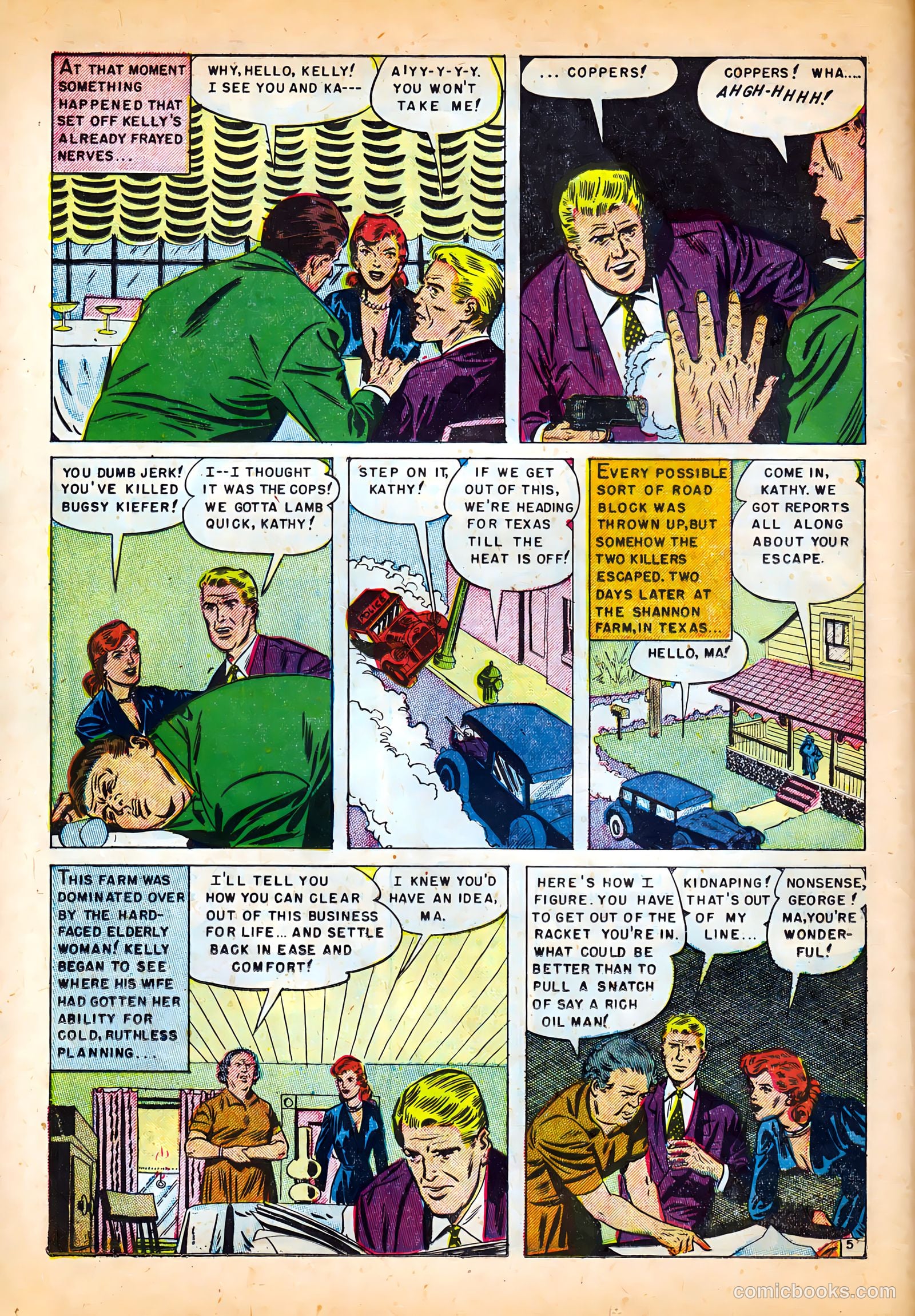 Famous Gangsters #2 (1951) — page 14 of 37