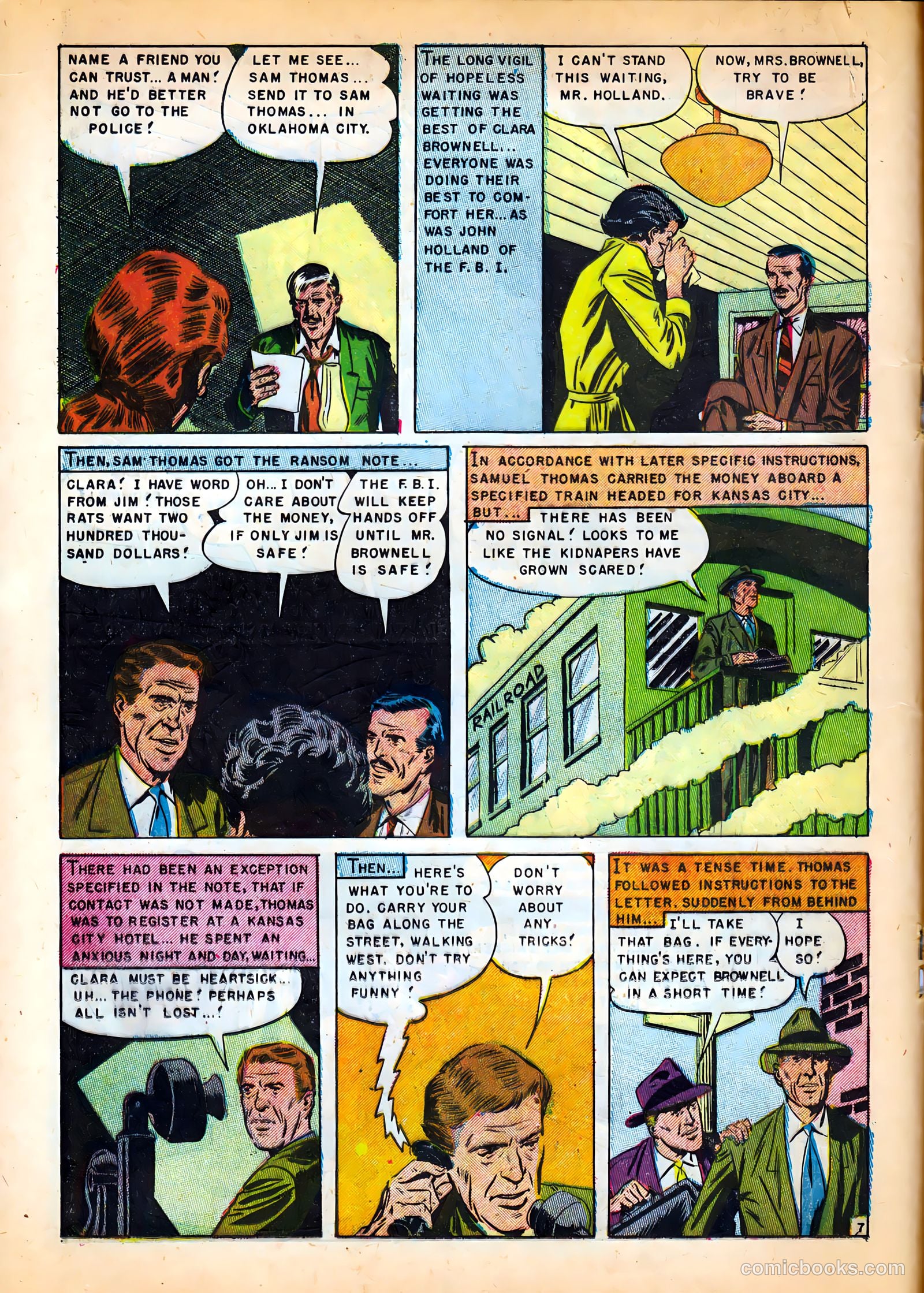 Famous Gangsters #2 (1951) — page 16 of 37
