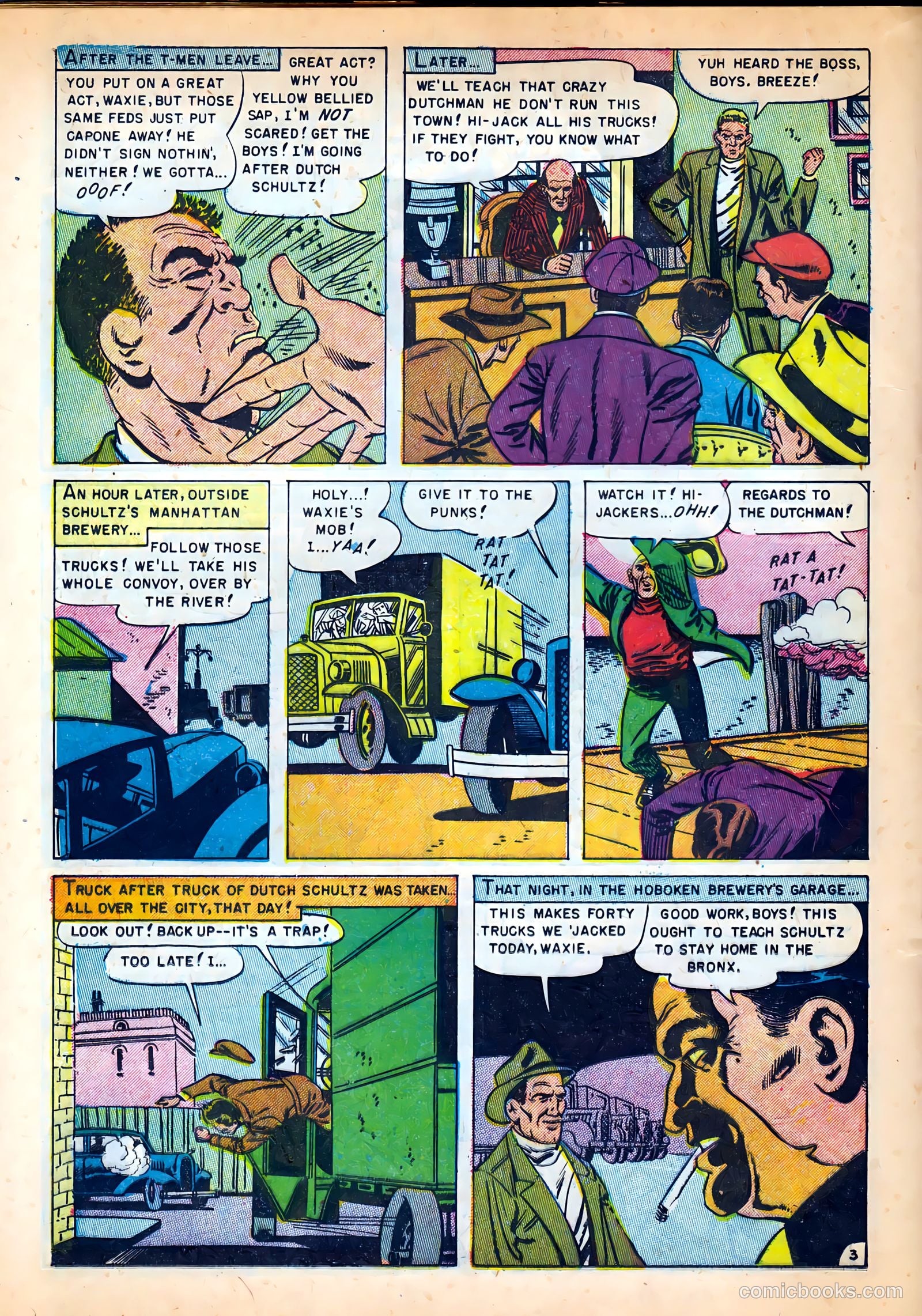Famous Gangsters #2 (1951) — page 20 of 37