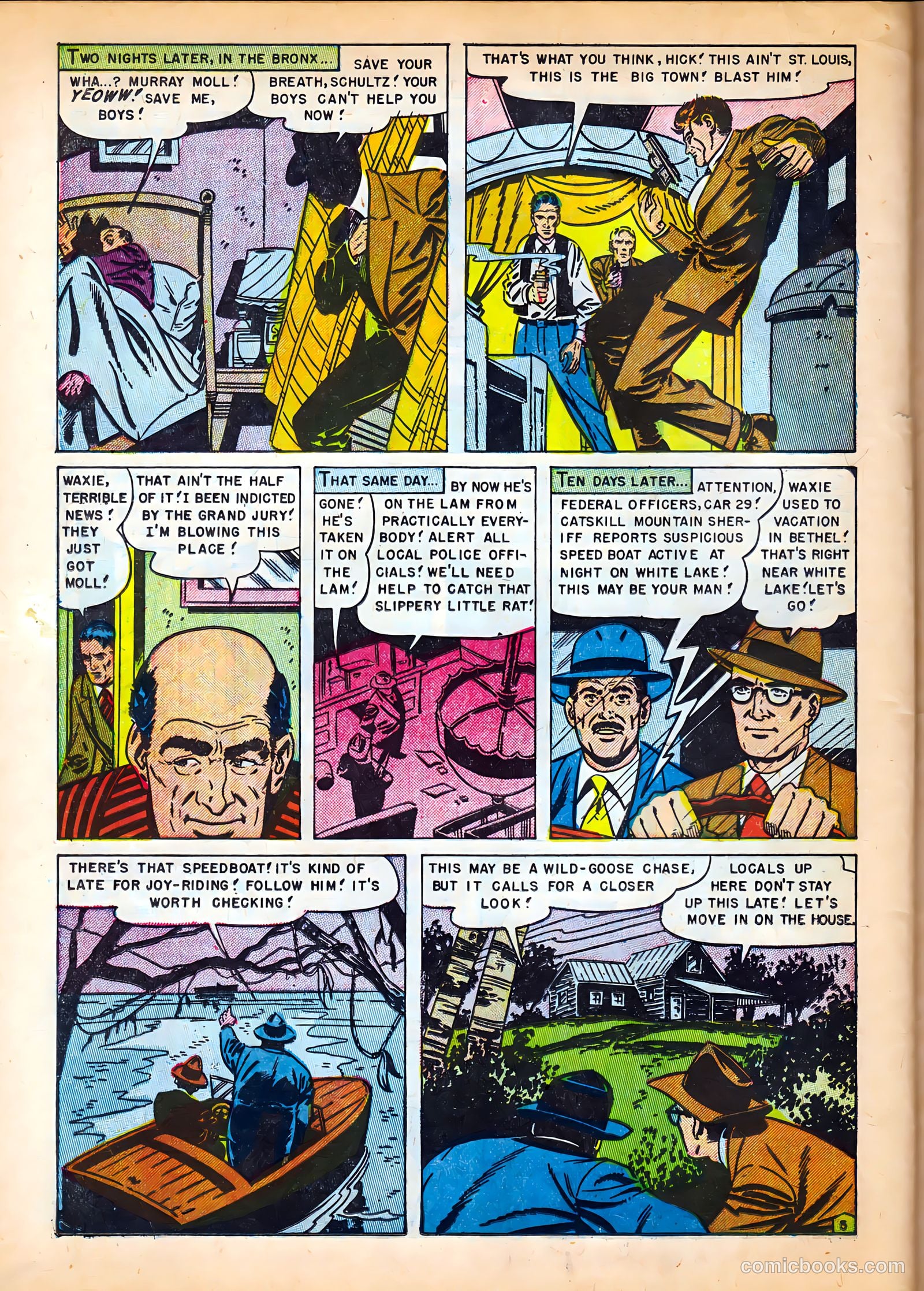 Famous Gangsters #2 (1951) — page 22 of 37