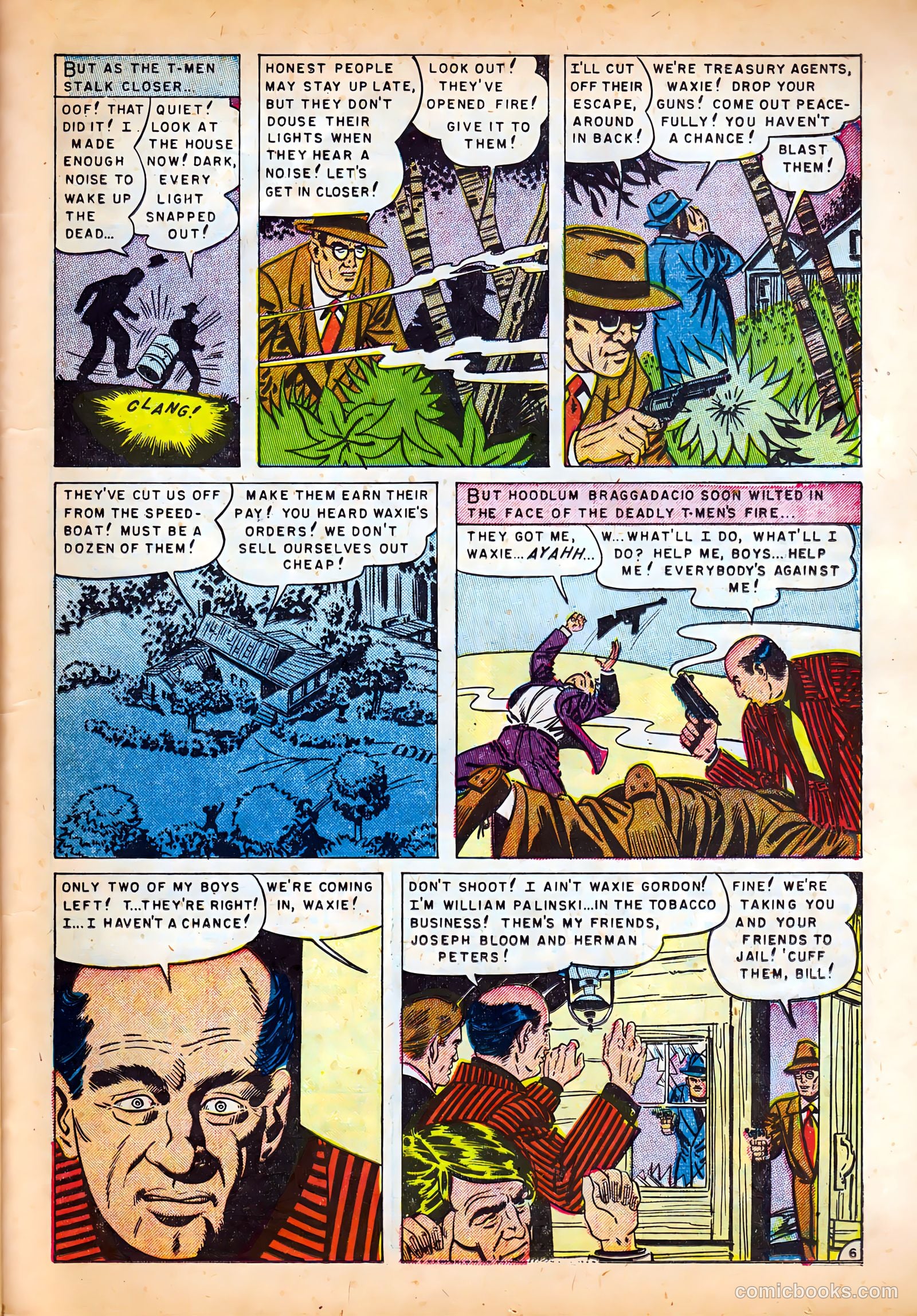 Famous Gangsters #2 (1951) — page 23 of 37
