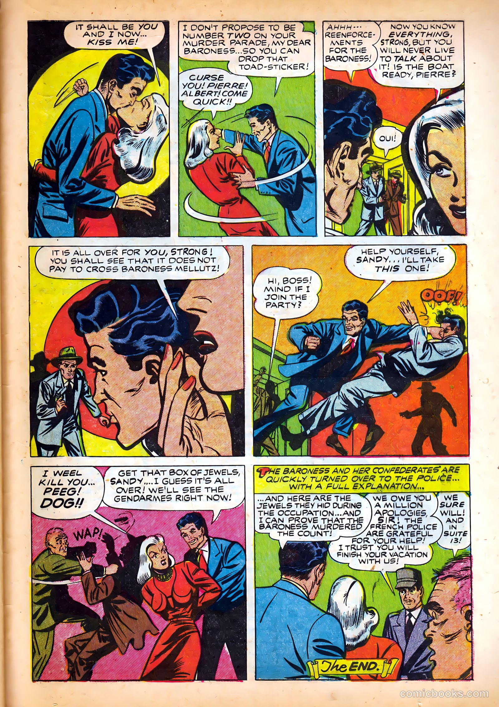 Famous Gangsters #2 (1951) — page 33 of 37