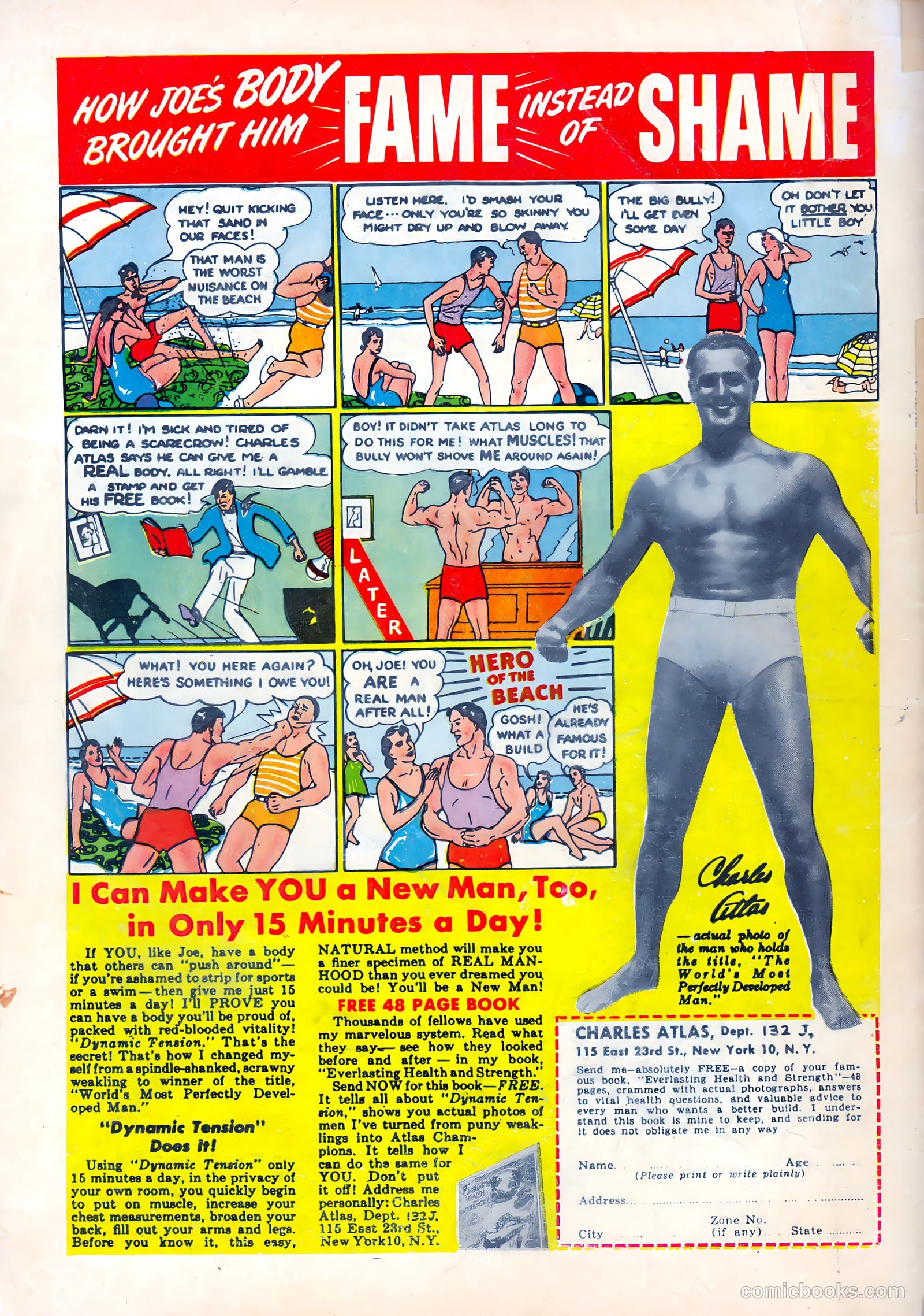 Famous Gangsters #2 (1951) — page 36 of 37