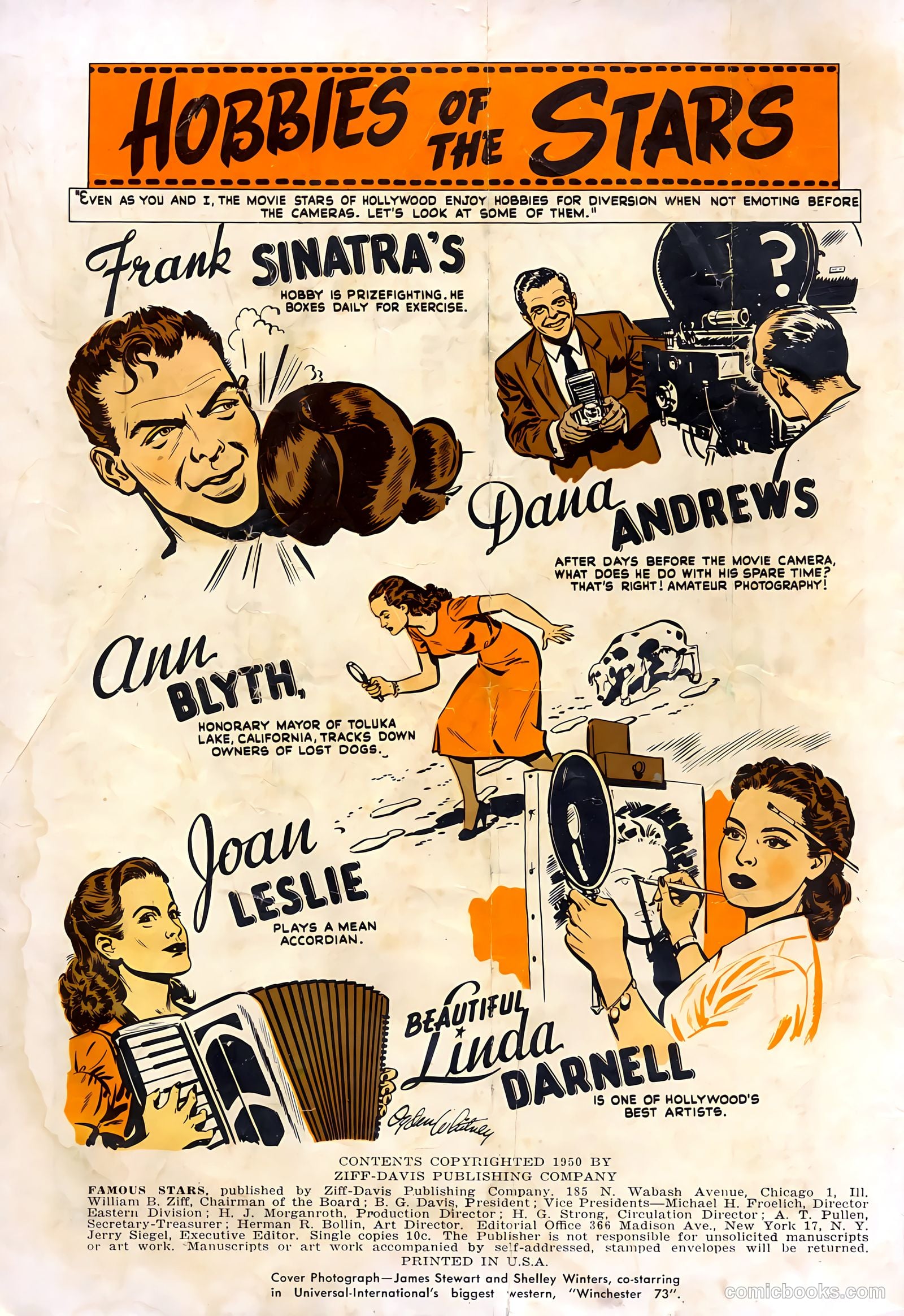 Famous Stars #1 (1950) — page 2