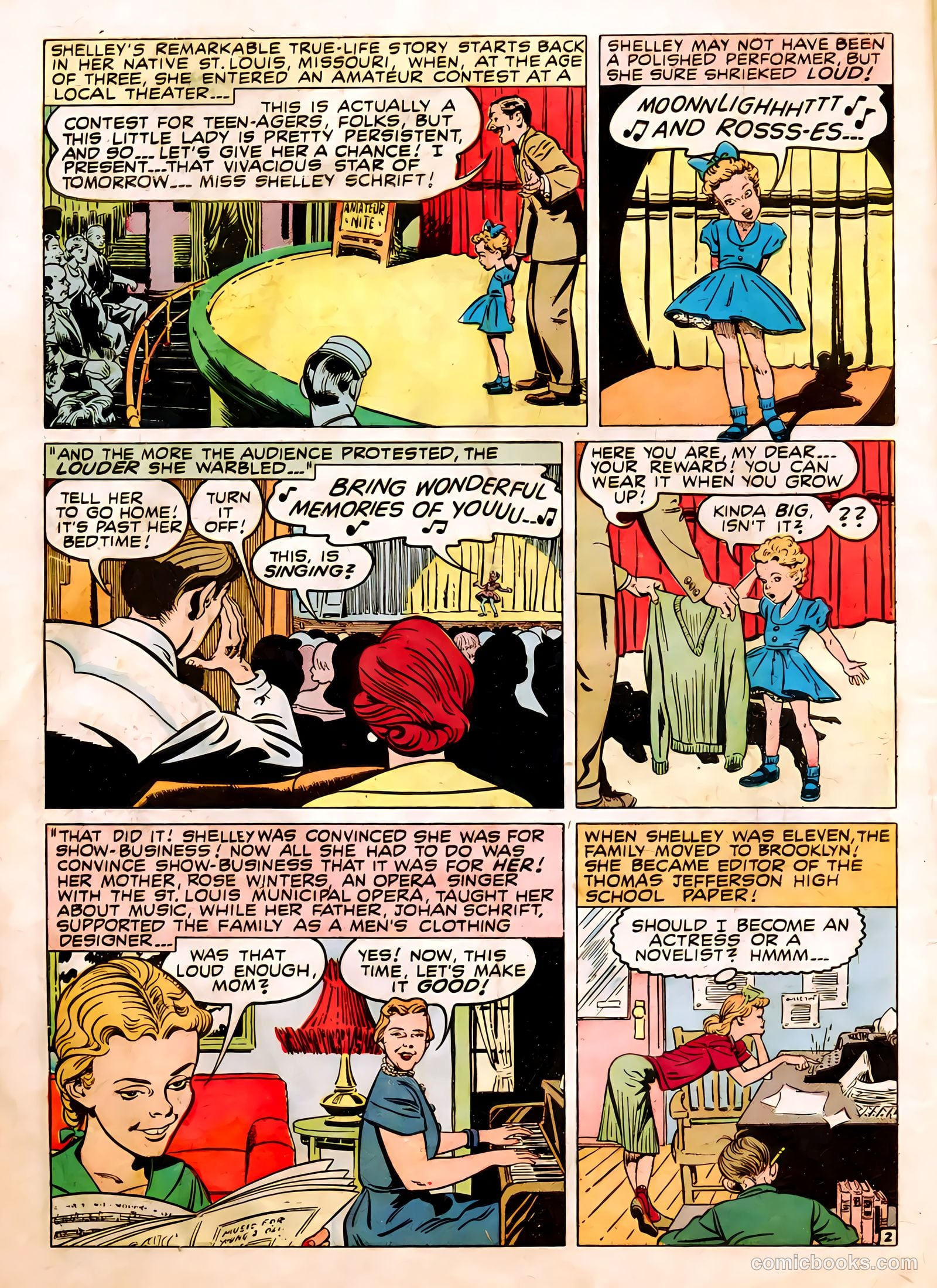 Famous Stars #1 (1950) — page 4
