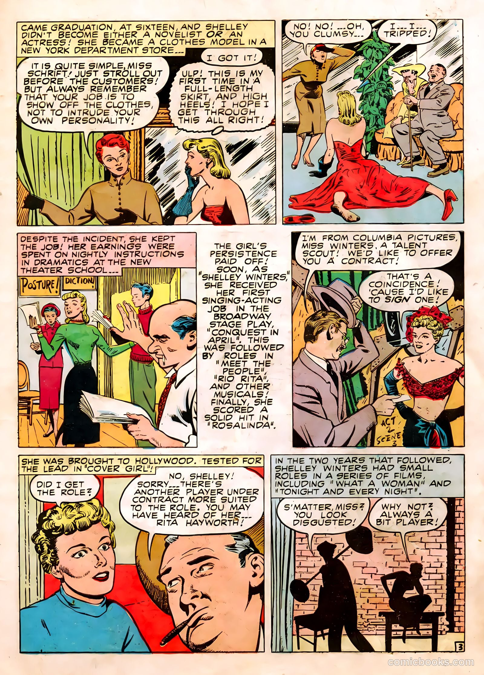 Famous Stars #1 (1950) — page 5