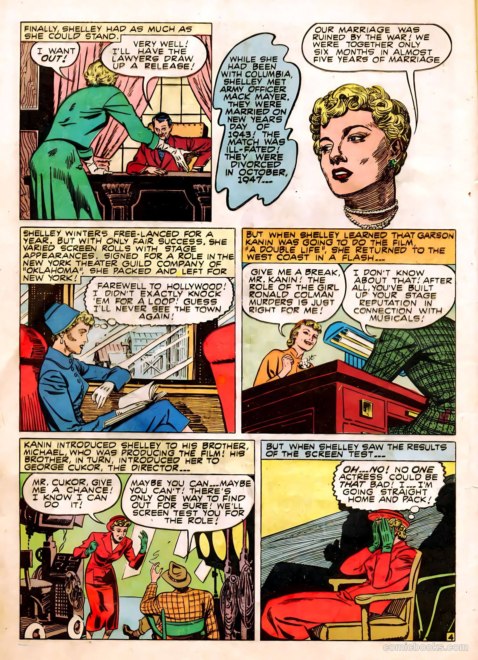 Famous Stars #1 (1950) — page 6