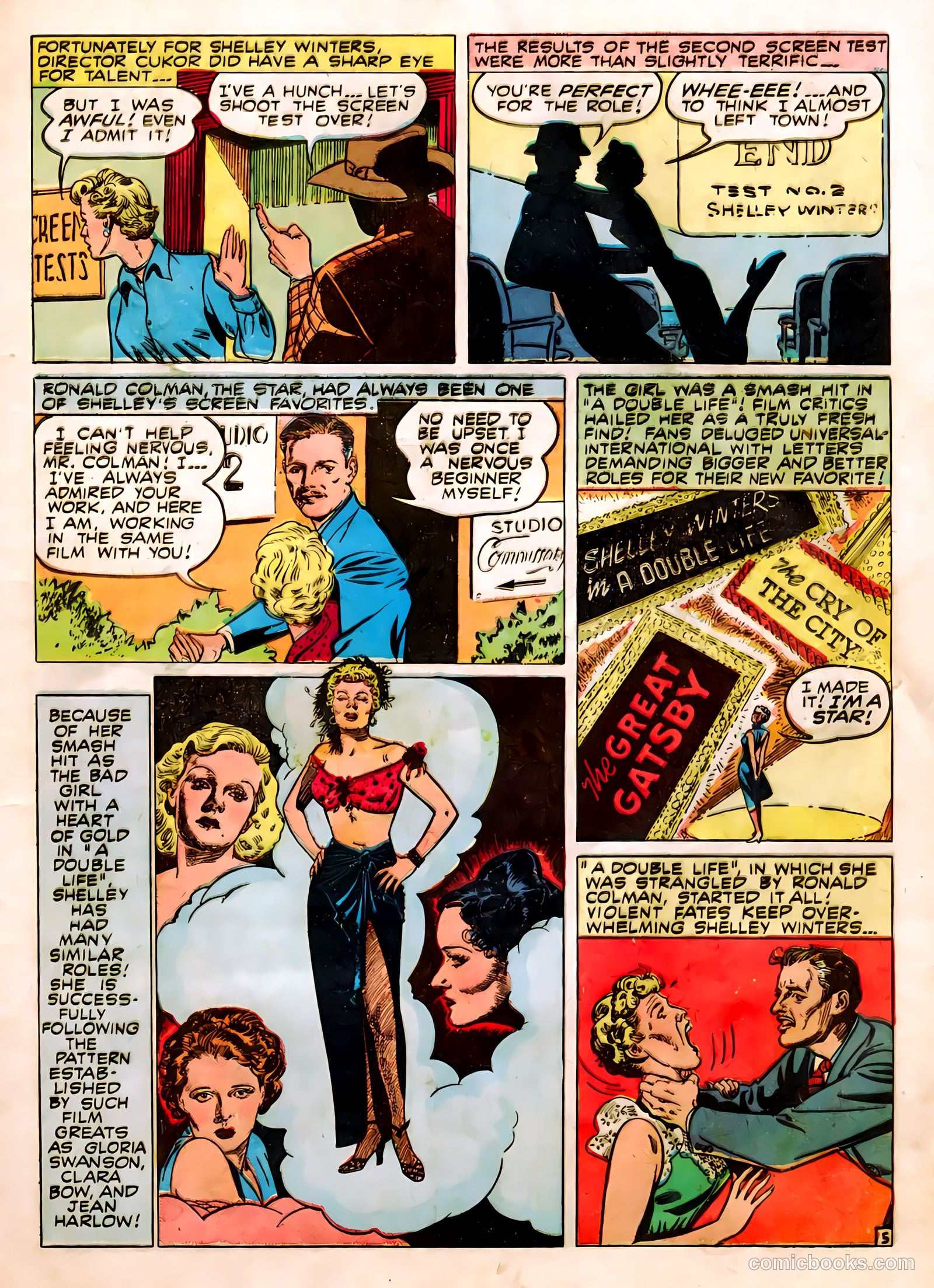 Famous Stars #1 (1950) — page 7