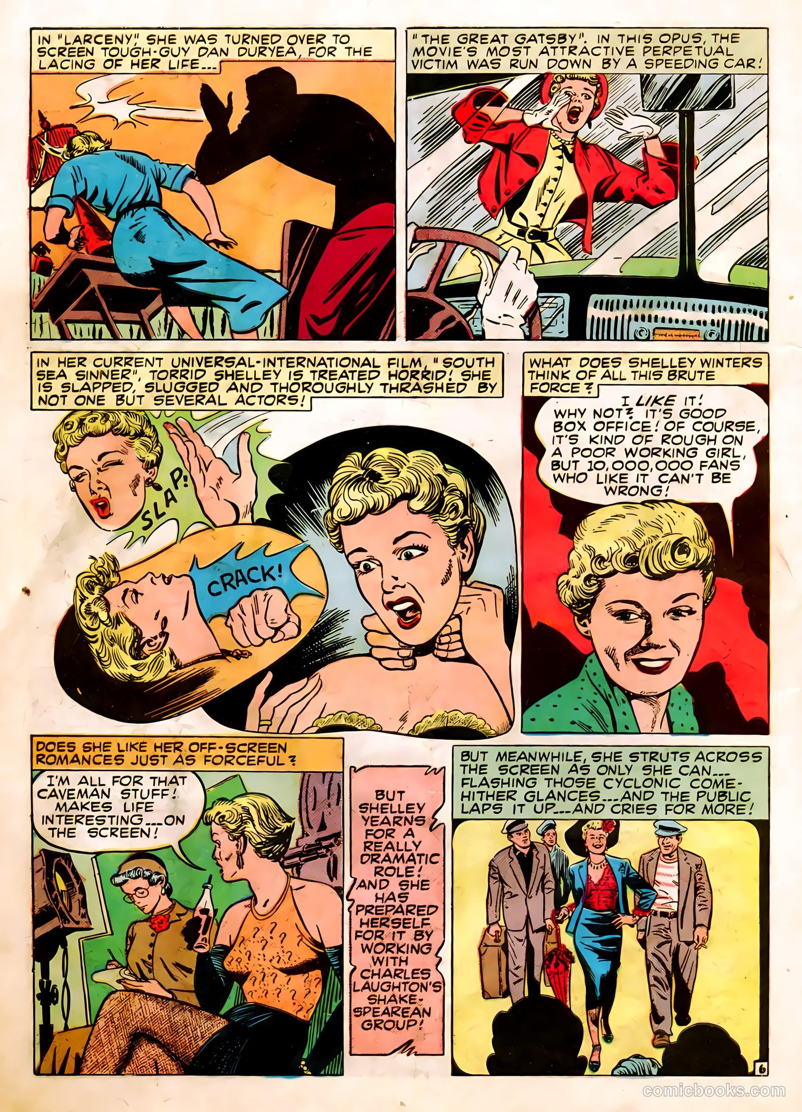 Famous Stars #1 (1950) — page 8