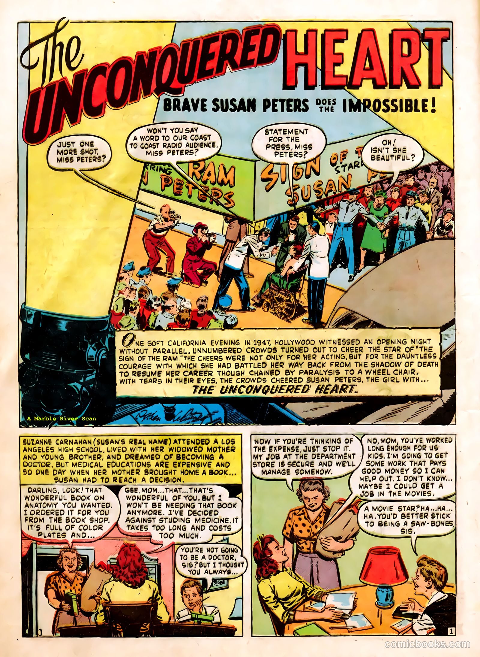 Famous Stars #1 (1950) — page 10