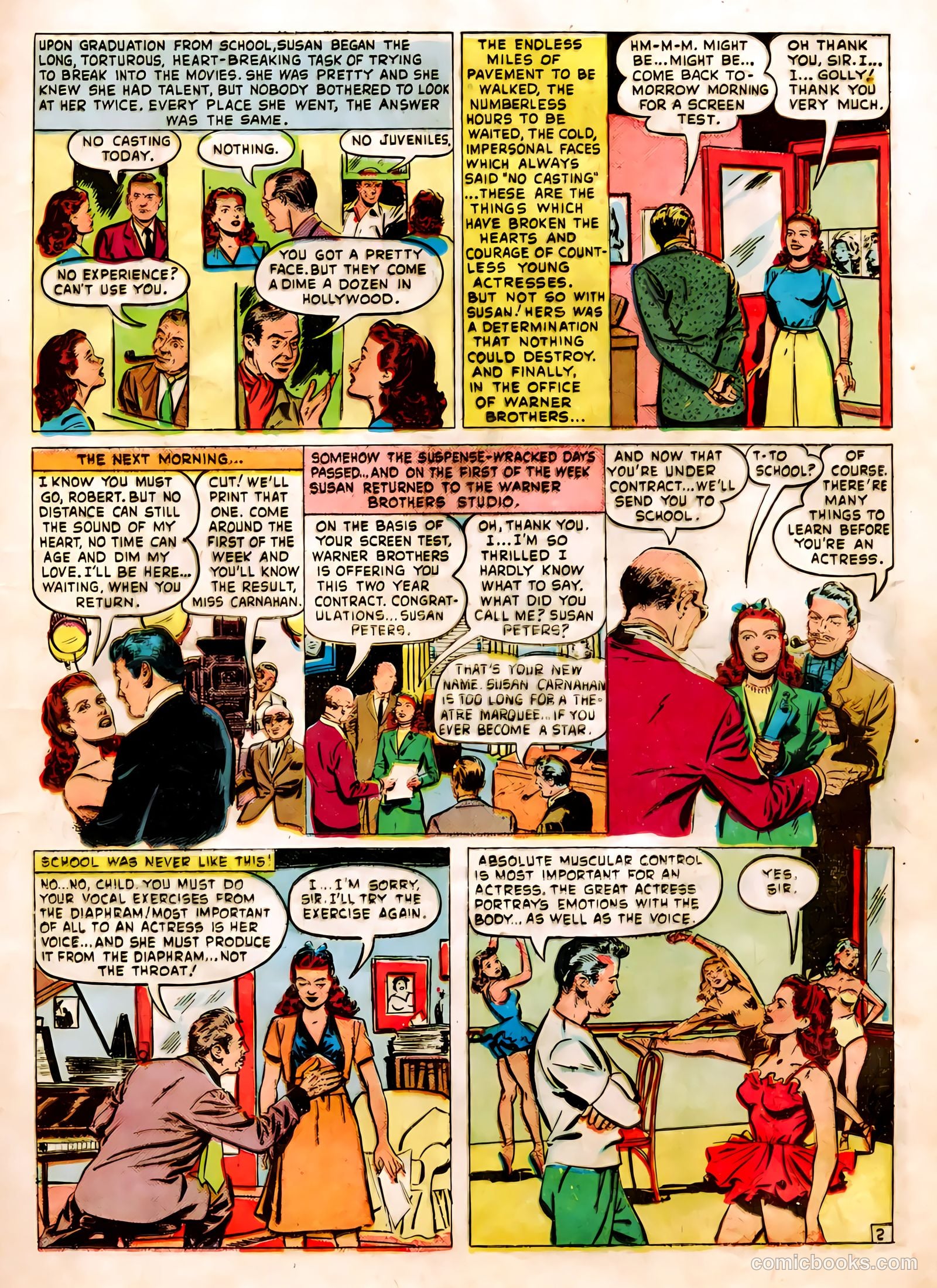 Famous Stars #1 (1950) — page 11