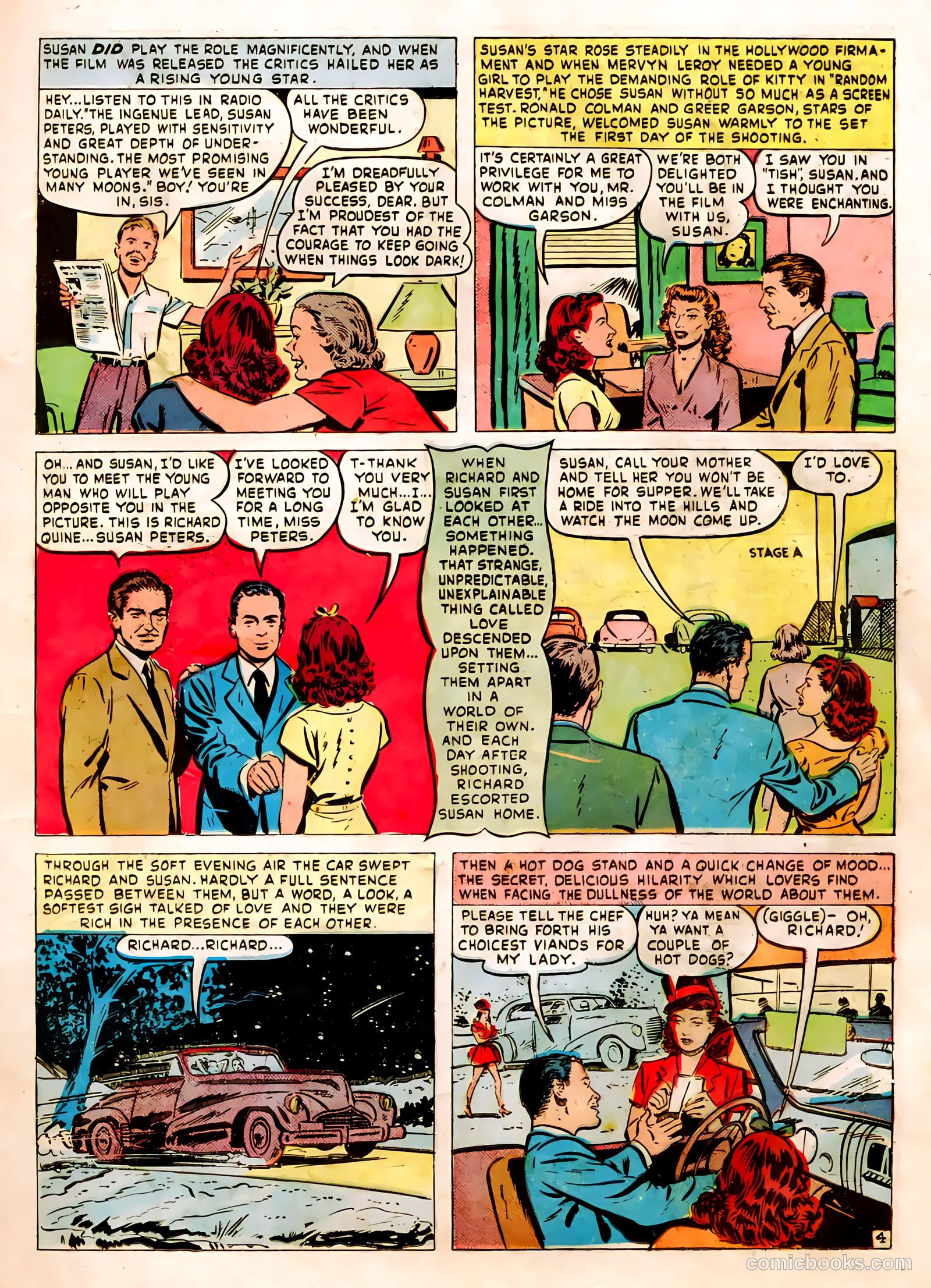 Famous Stars #1 (1950) — page 13