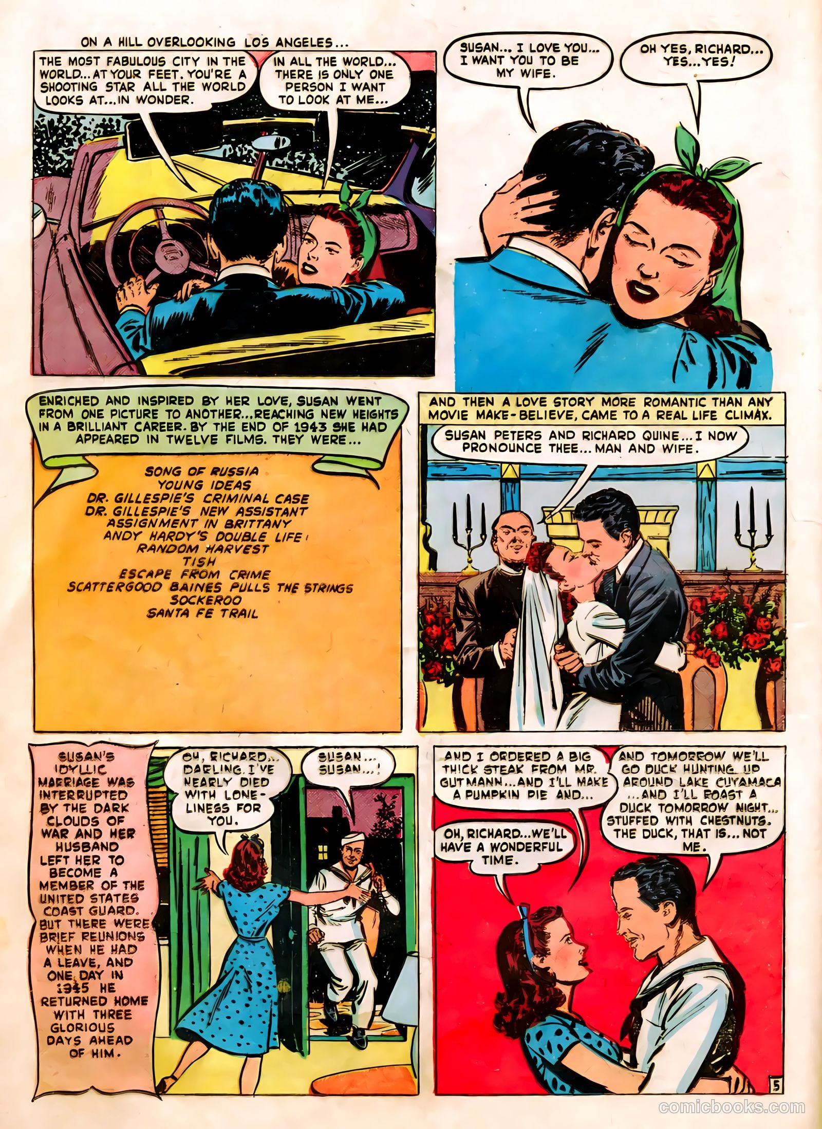 Famous Stars #1 (1950) — page 14