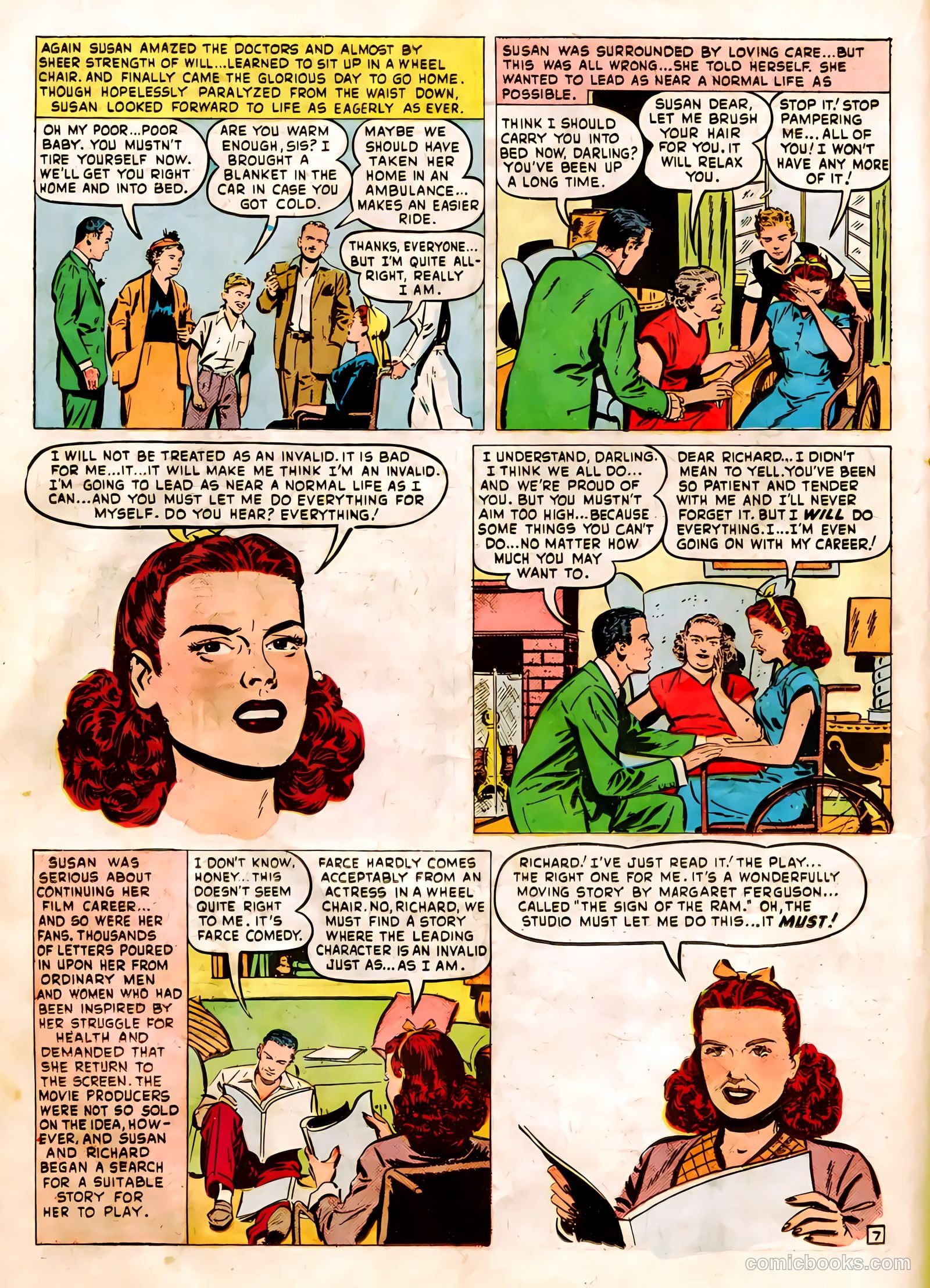 Famous Stars #1 (1950) — page 16