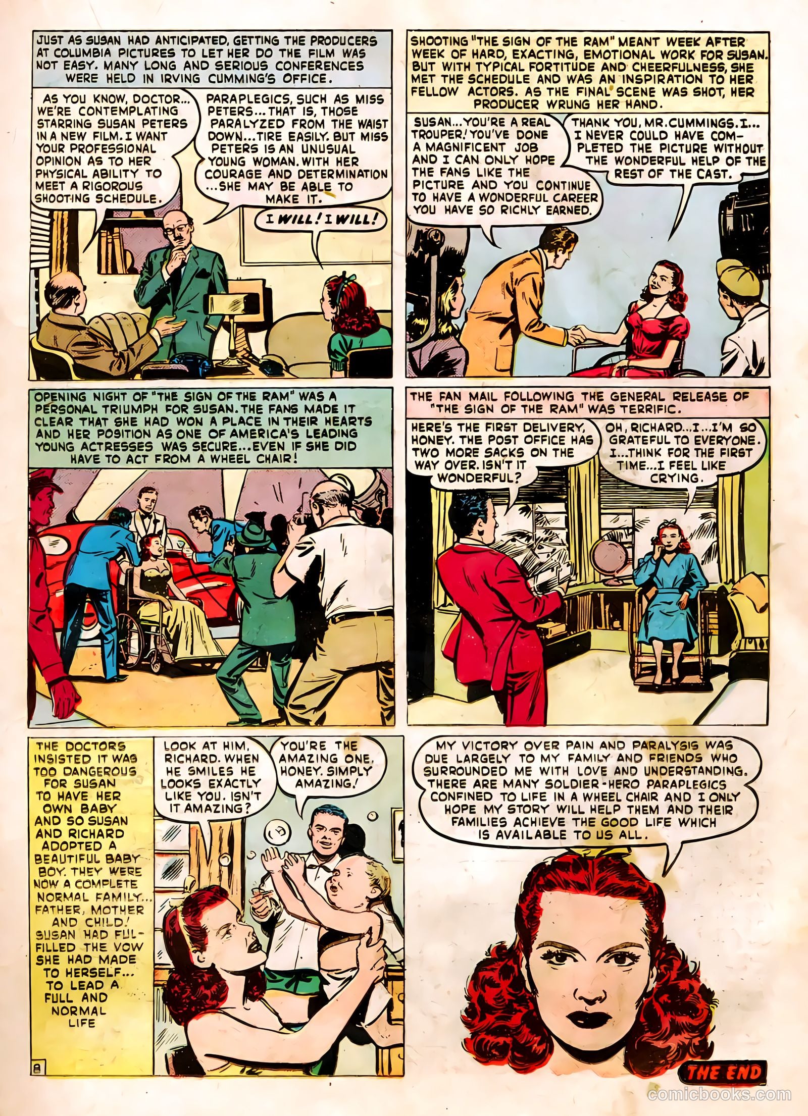 Famous Stars #1 (1950) — page 17