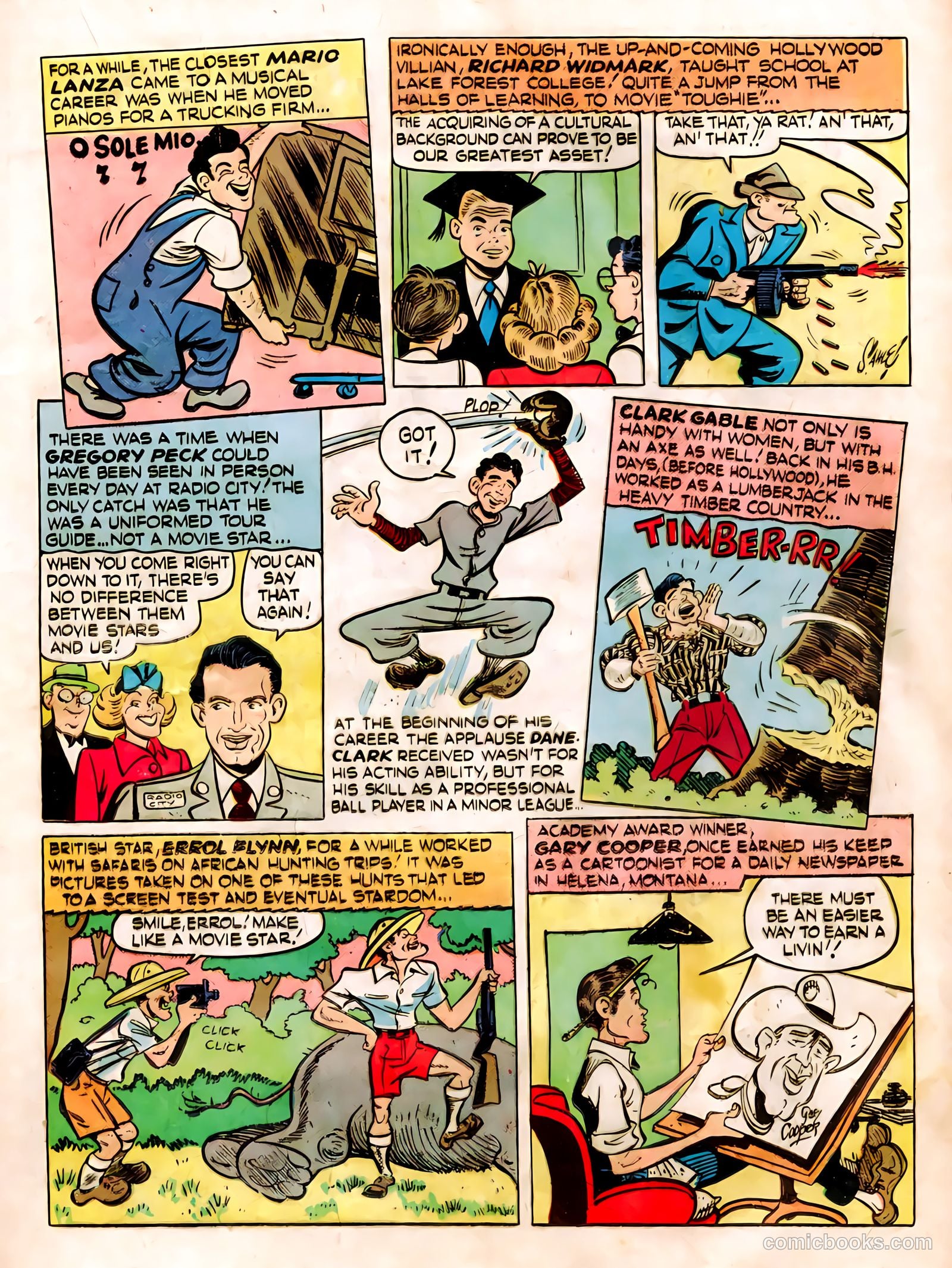Famous Stars #1 (1950) — page 19