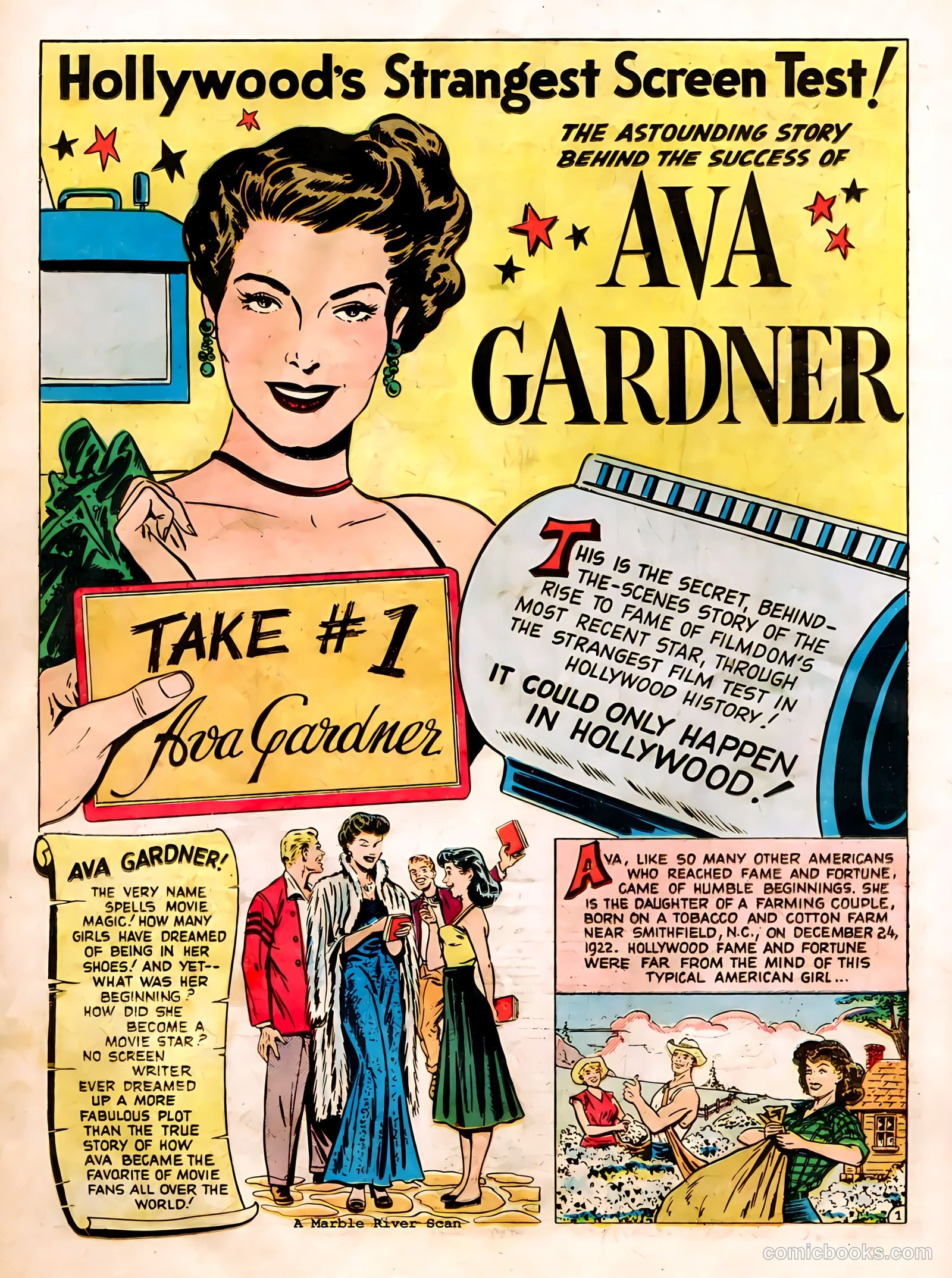 Famous Stars #1 (1950) — page 20