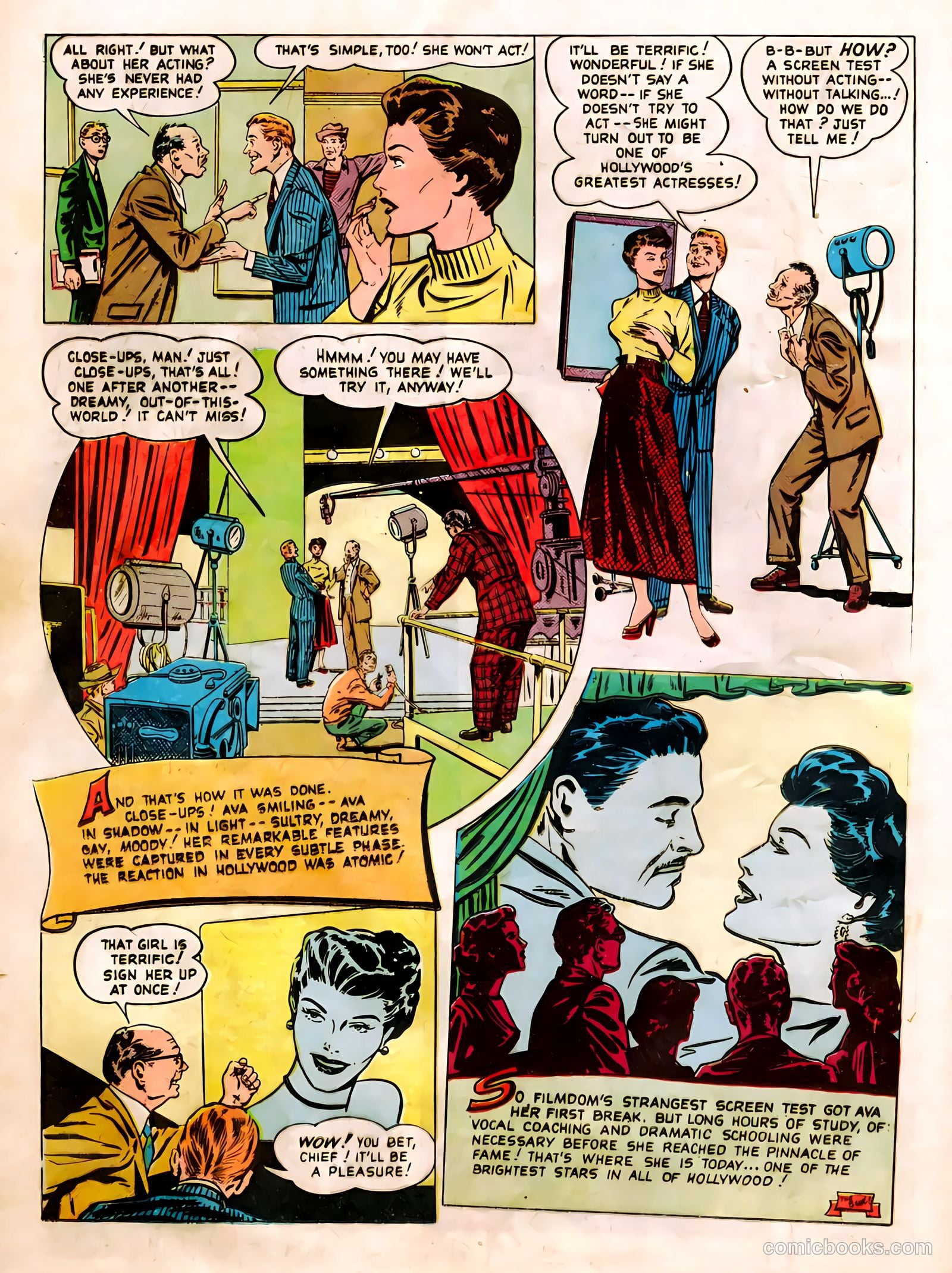 Famous Stars #1 (1950) — page 22