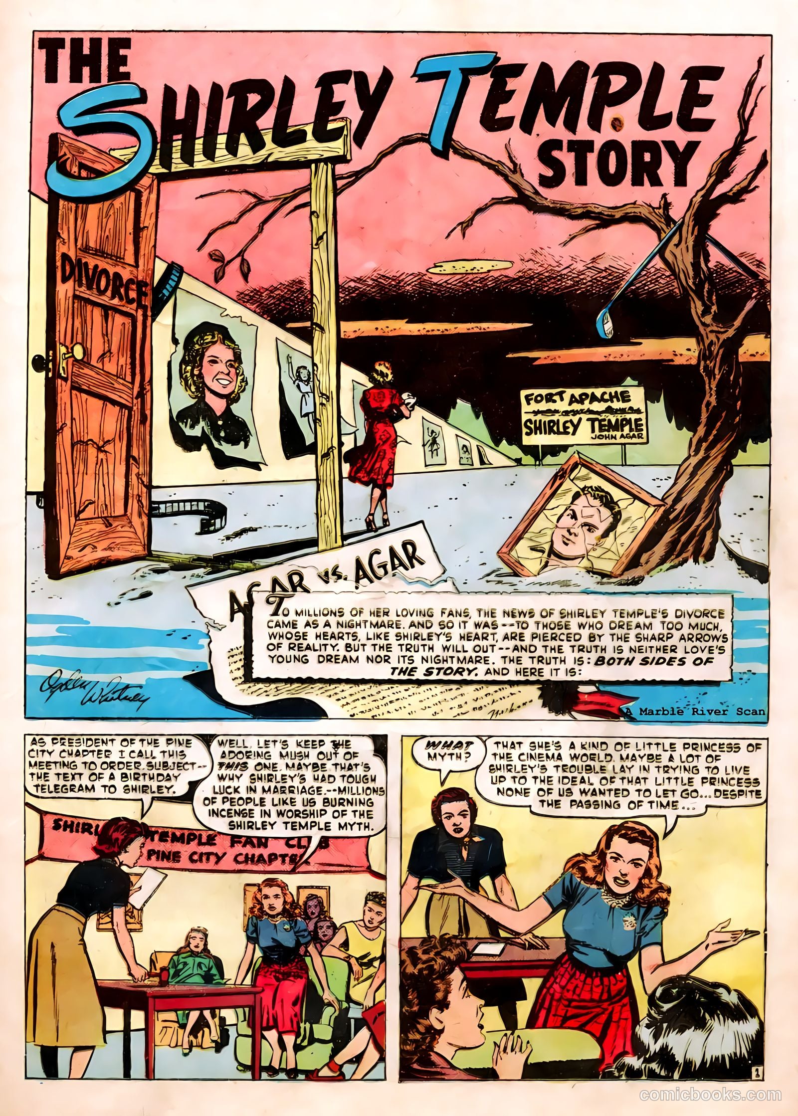 Famous Stars #1 (1950) — page 23