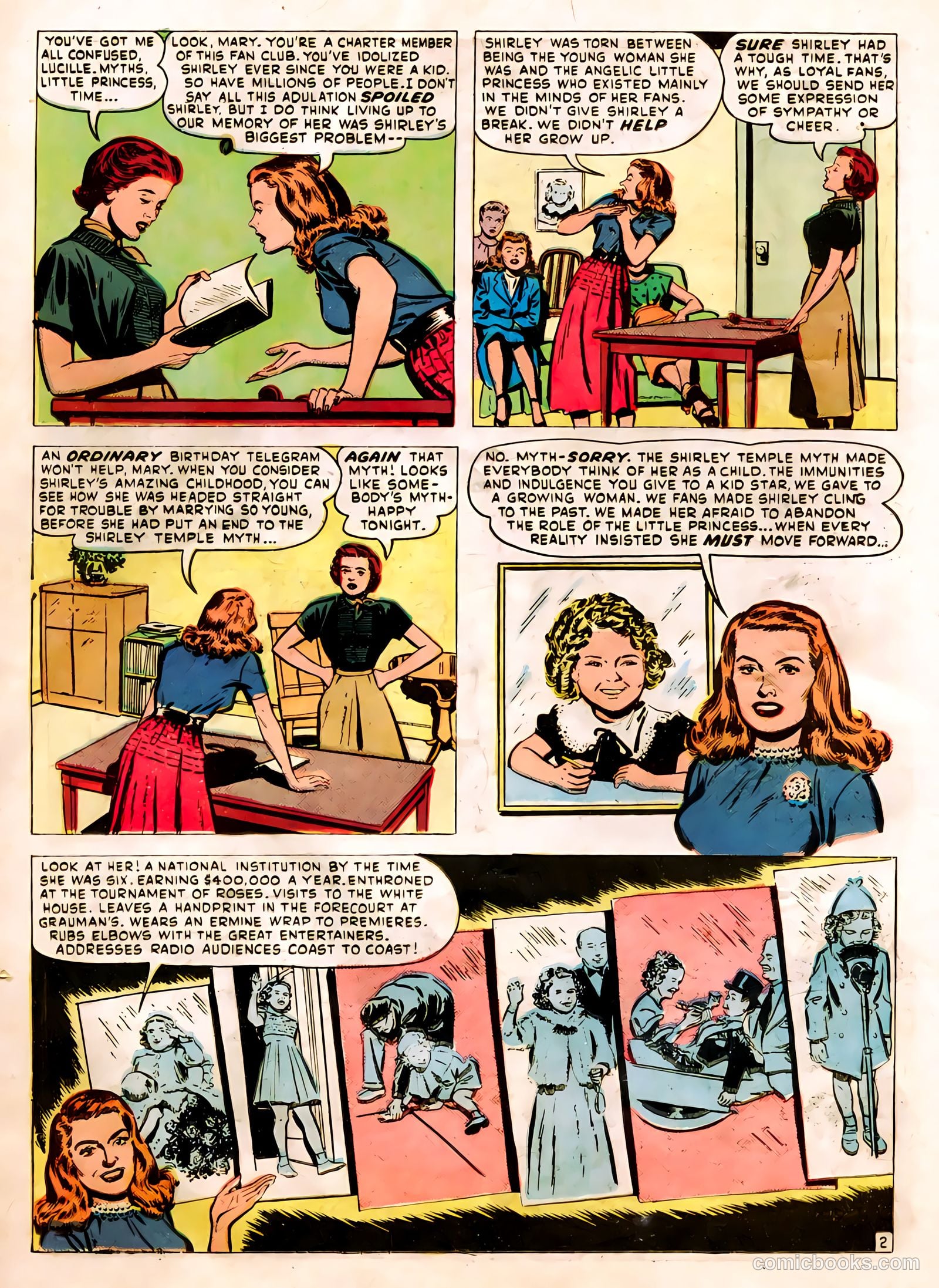 Famous Stars #1 (1950) — page 24