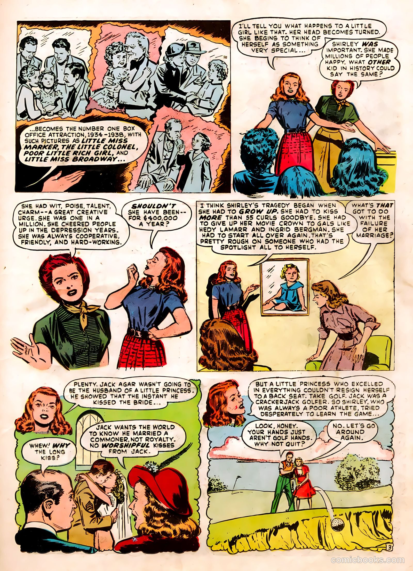 Famous Stars #1 (1950) — page 25