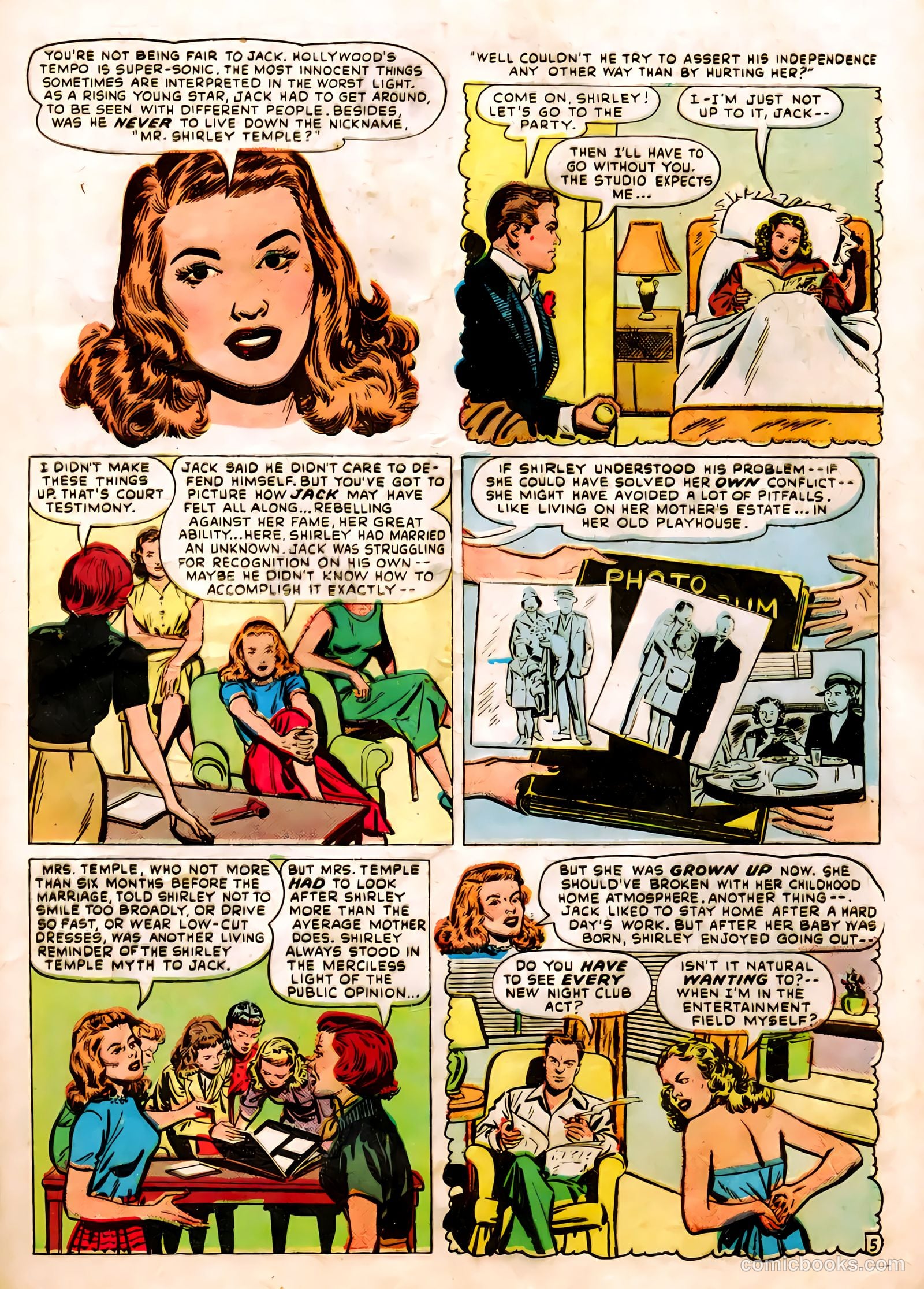 Famous Stars #1 (1950) — page 27