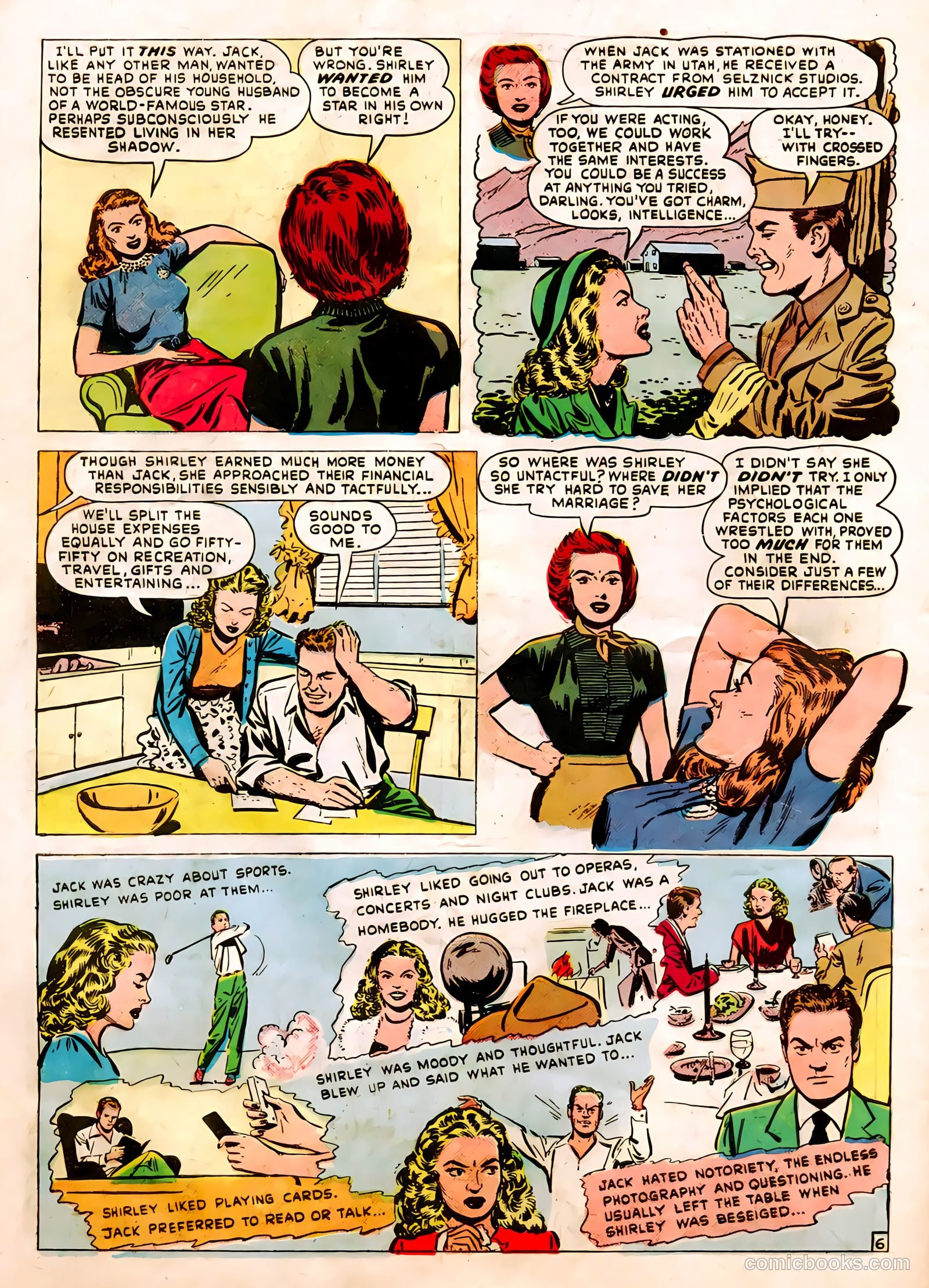 Famous Stars #1 (1950) — page 28