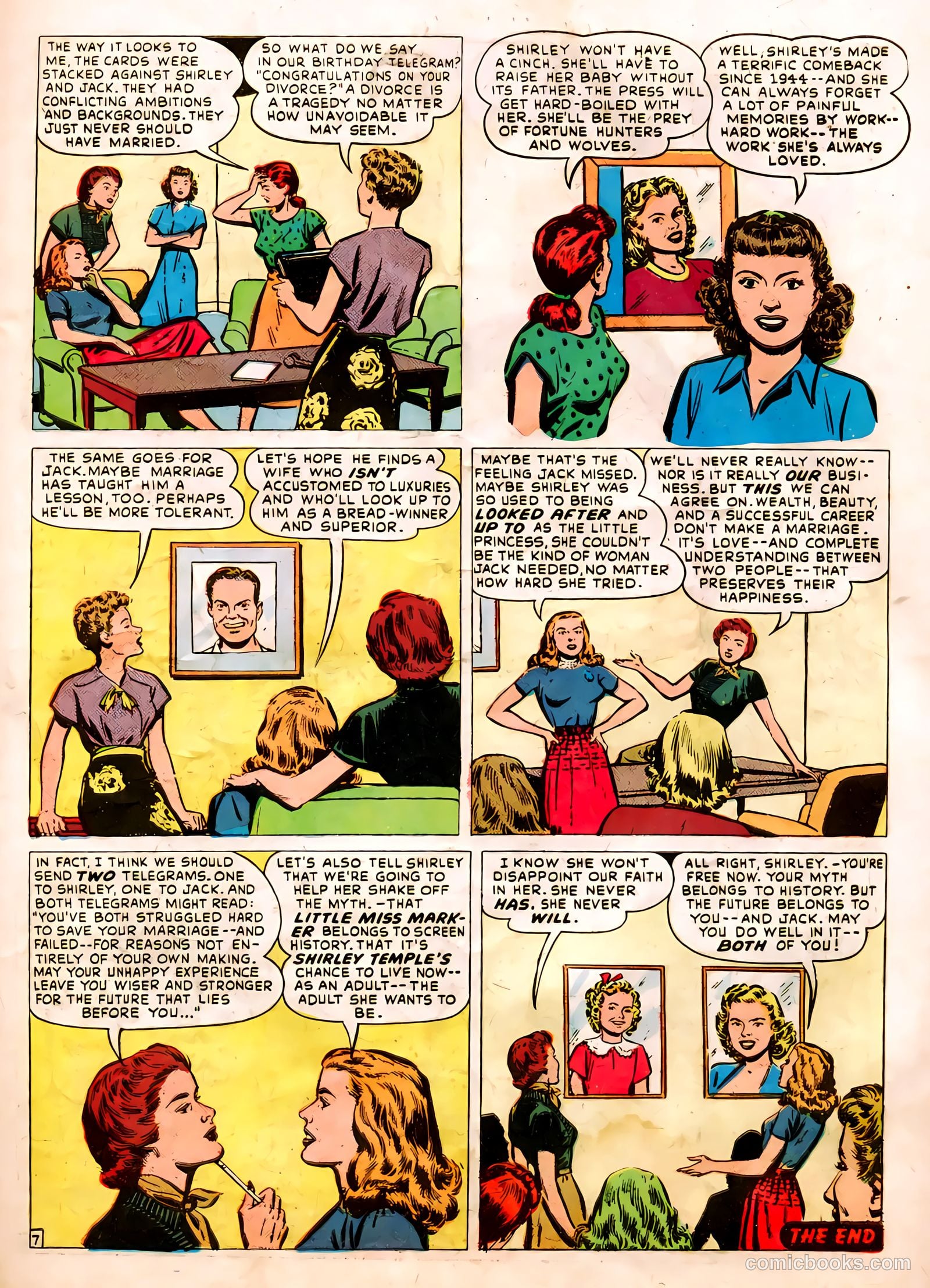 Famous Stars #1 (1950) — page 29