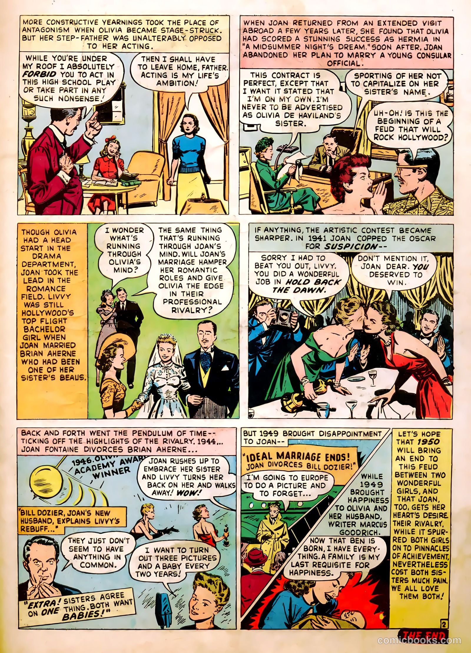 Famous Stars #1 (1950) — page 33