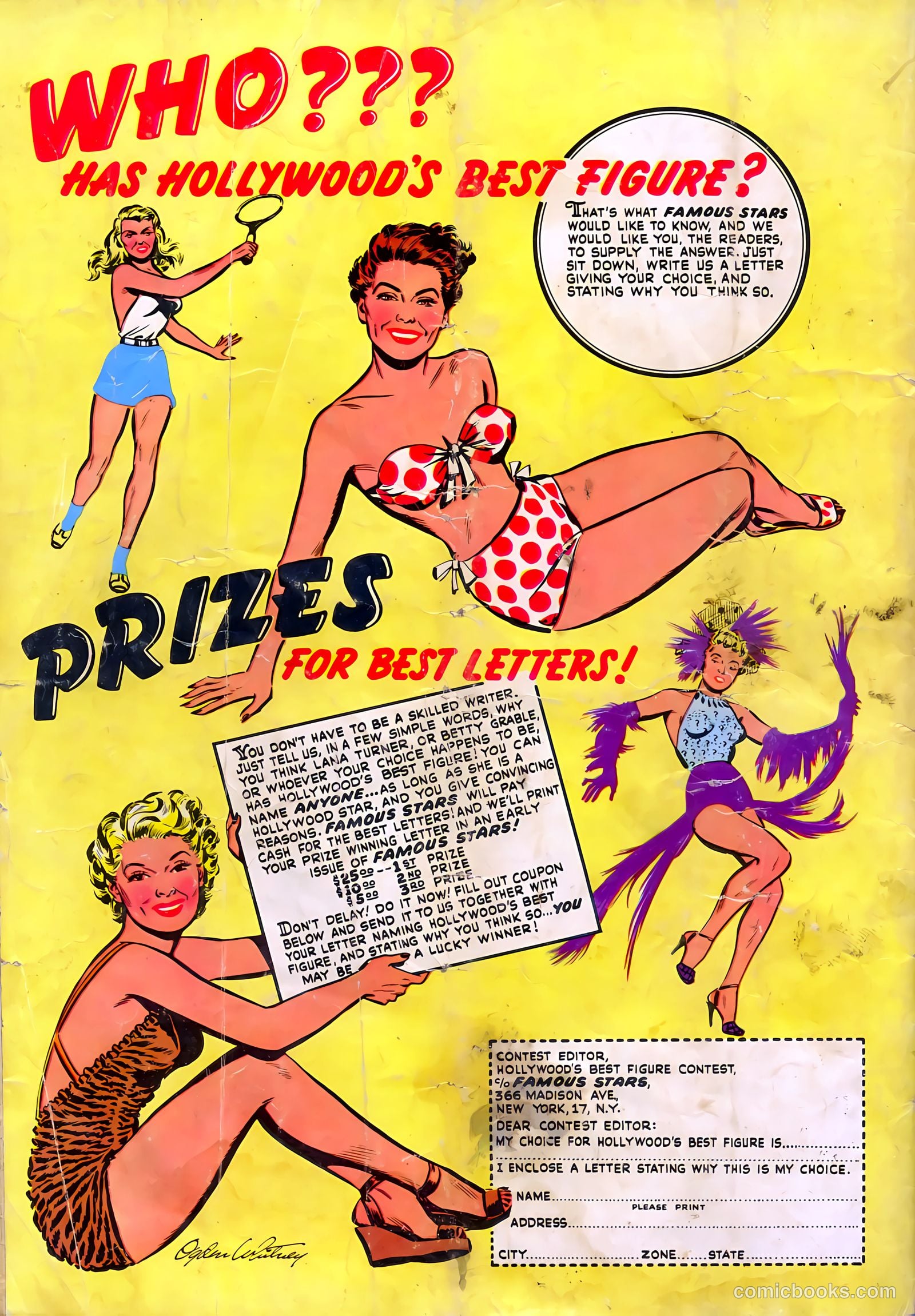 Famous Stars #1 (1950) — page 36