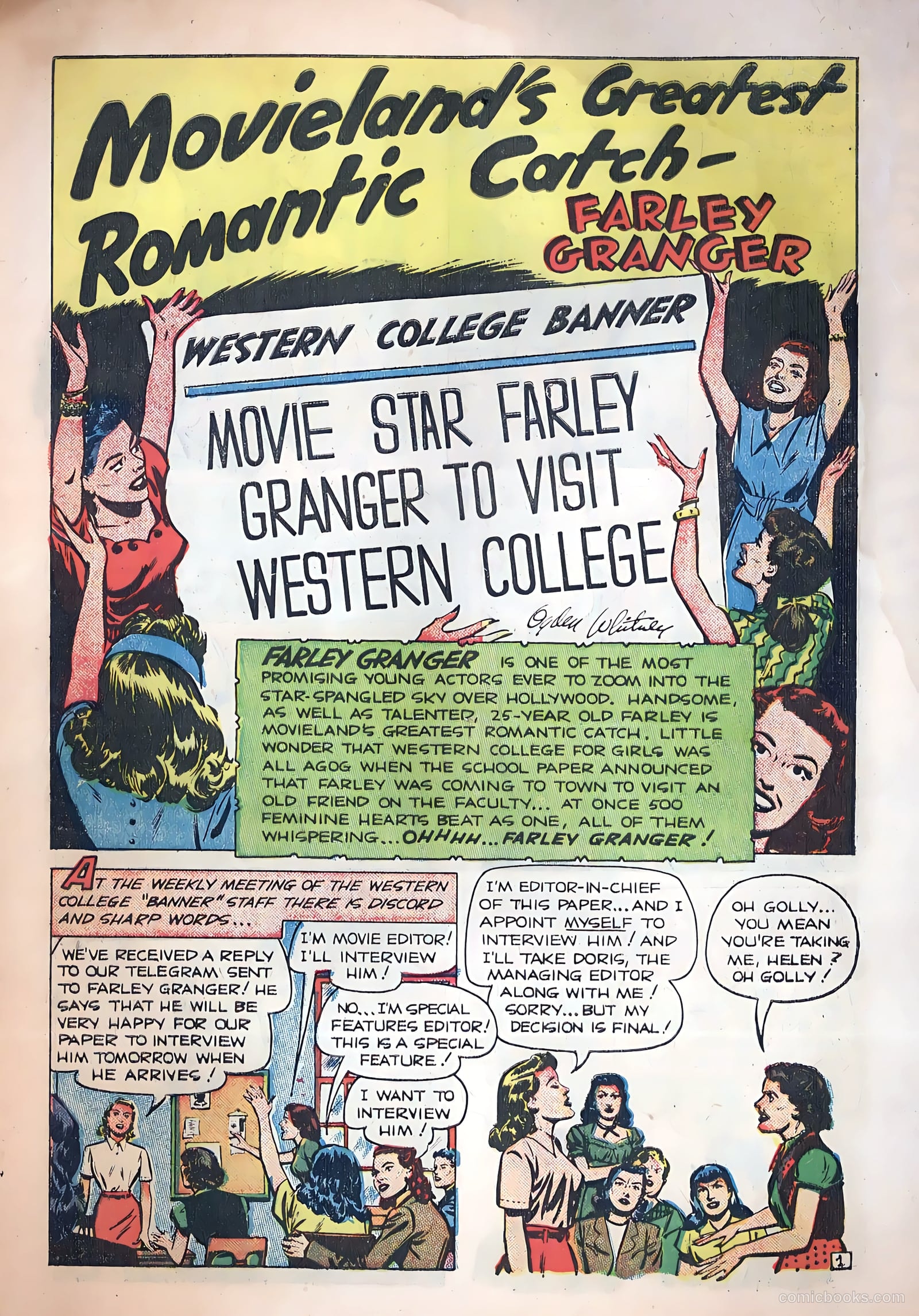 Famous Stars #3 (1950) — page 3