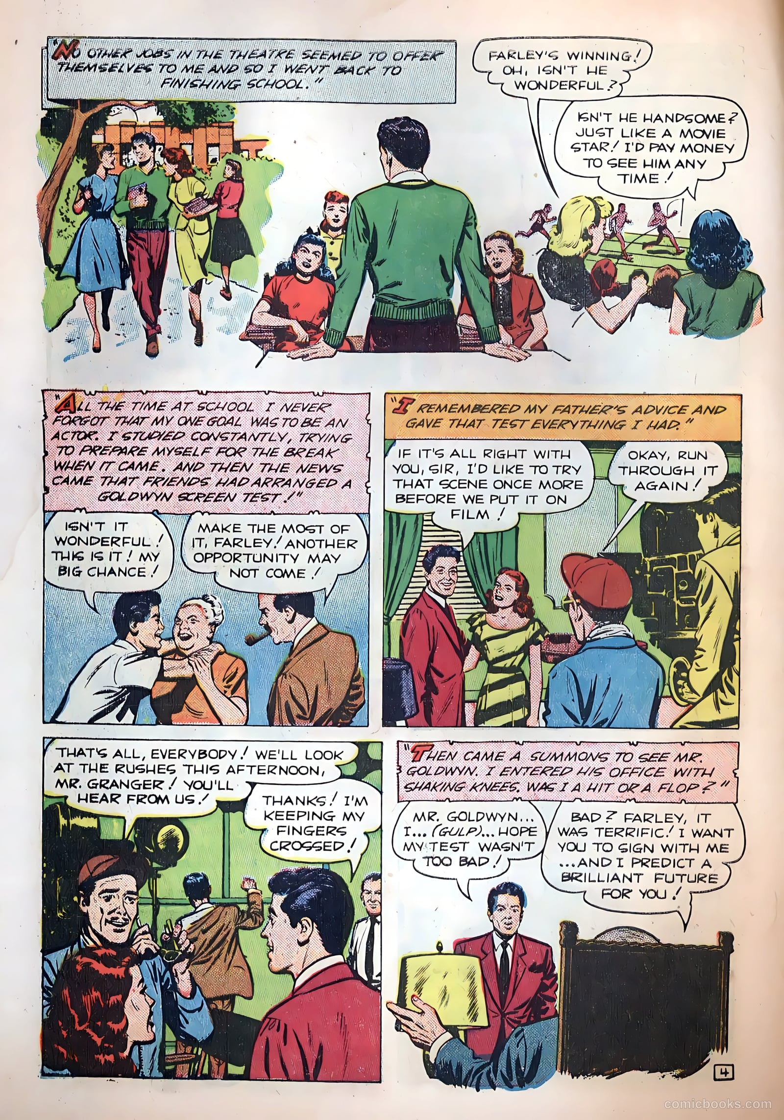 Famous Stars #3 (1950) — page 6