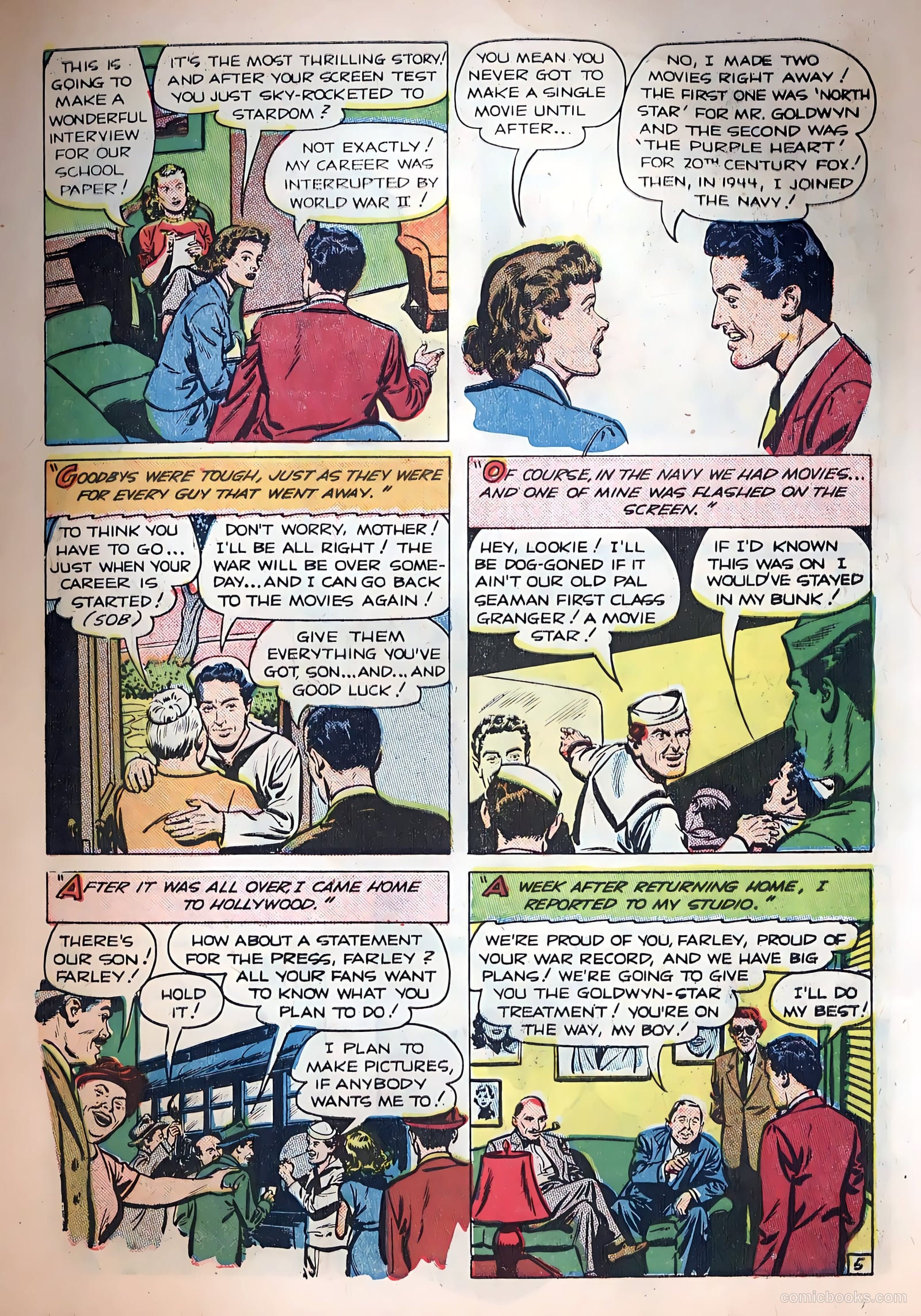 Famous Stars #3 (1950) — page 7