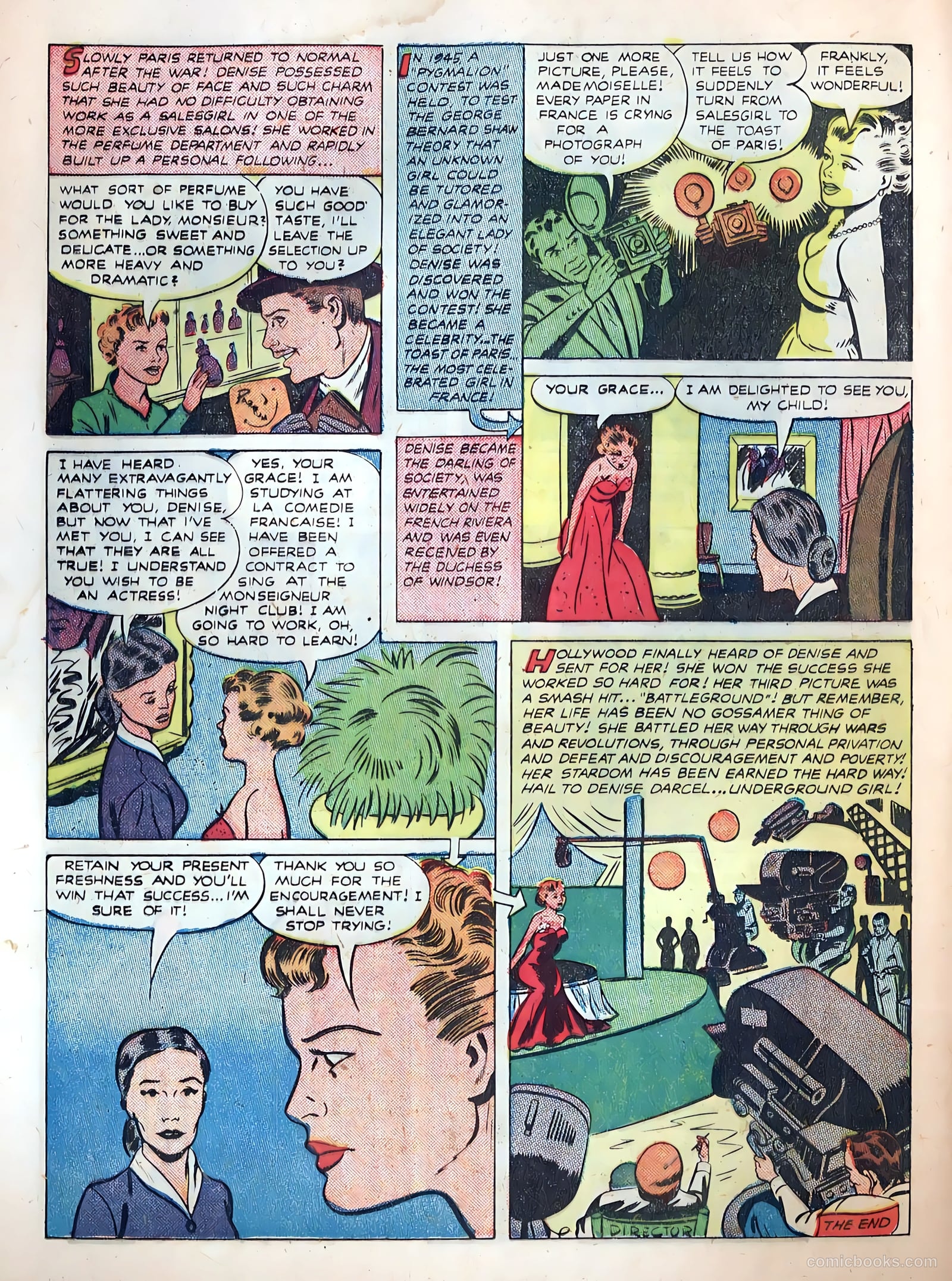 Famous Stars #3 (1950) — page 16