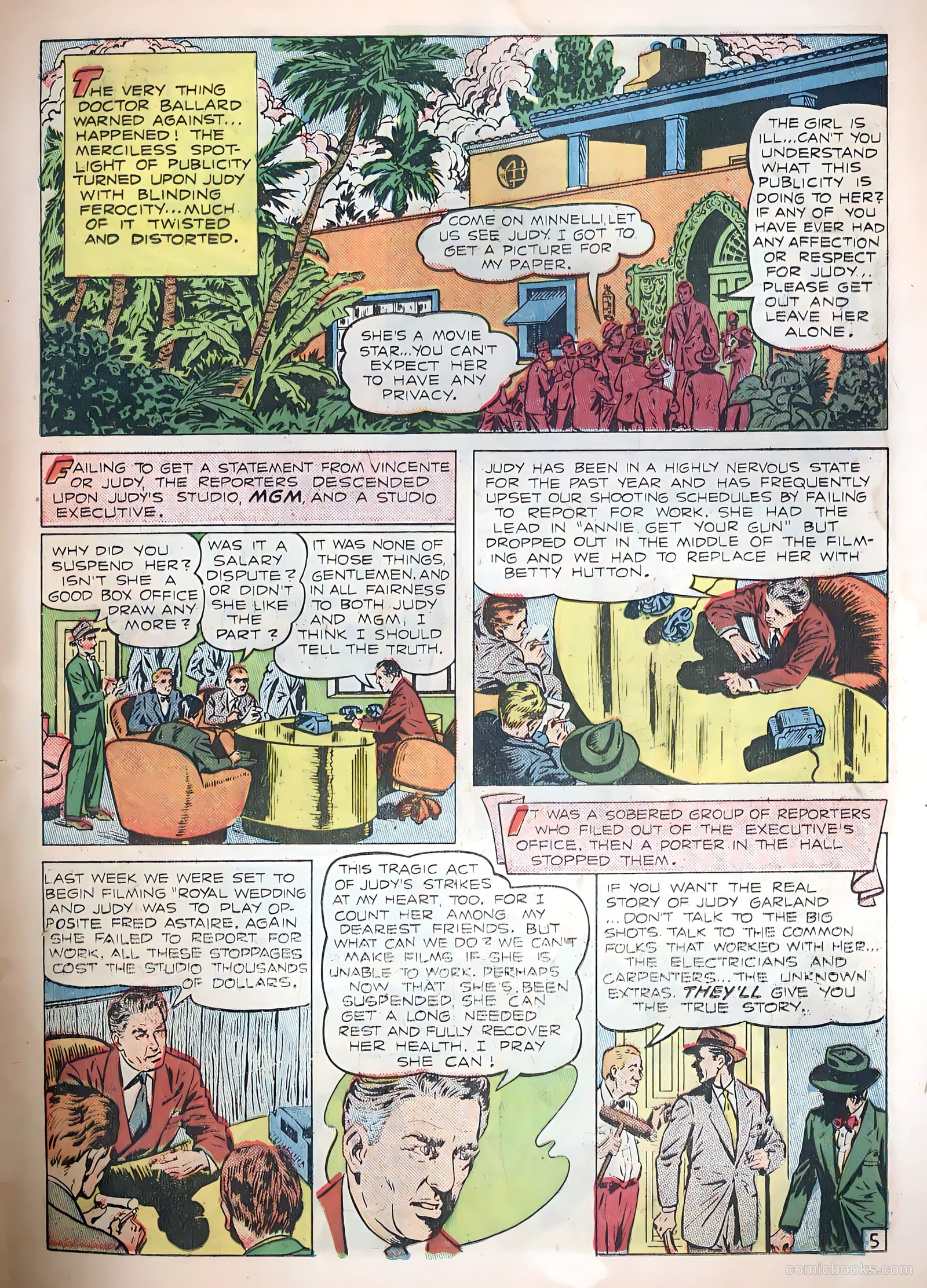 Famous Stars #3 (1950) — page 23