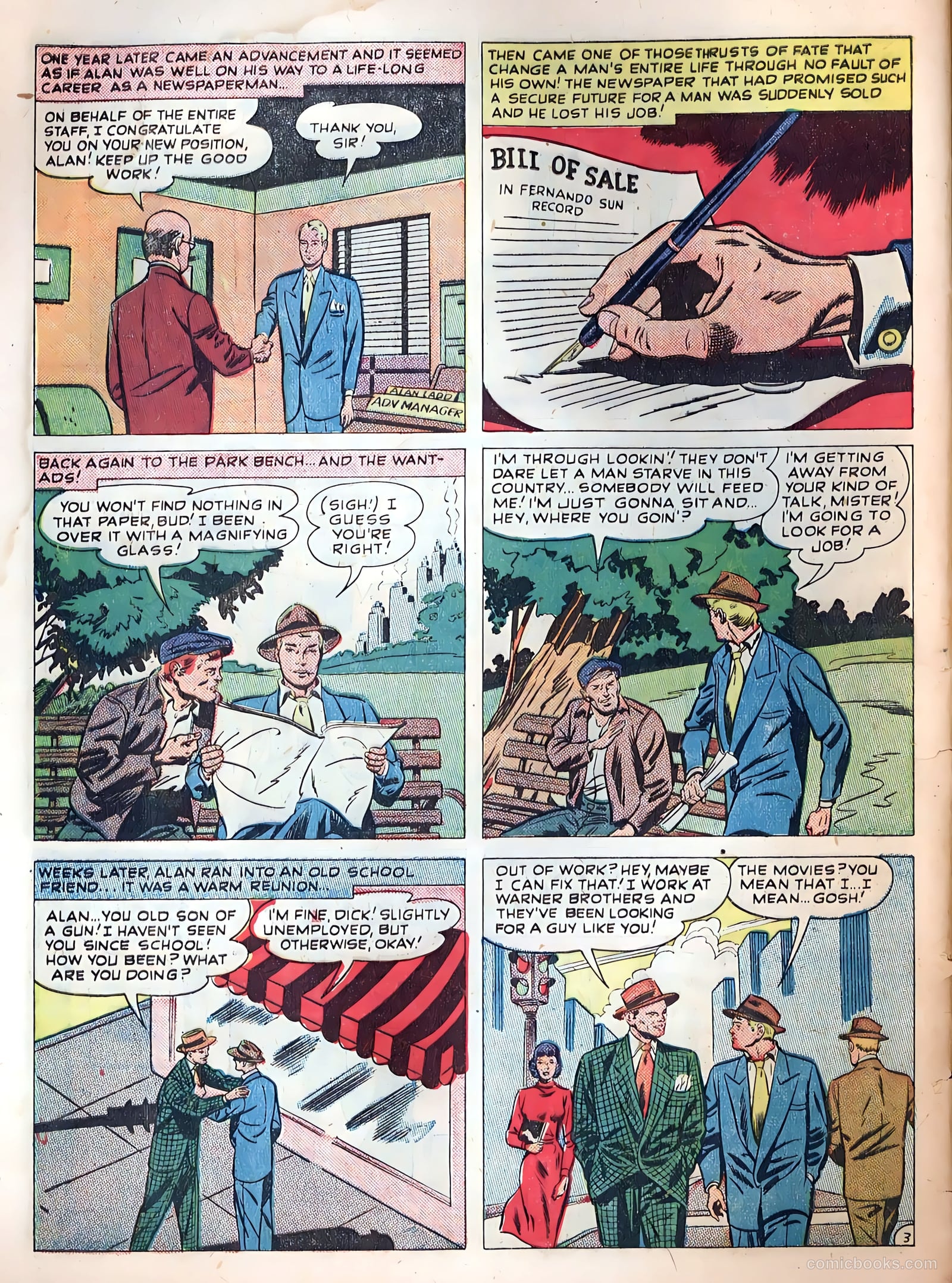 Famous Stars #3 (1950) — page 28