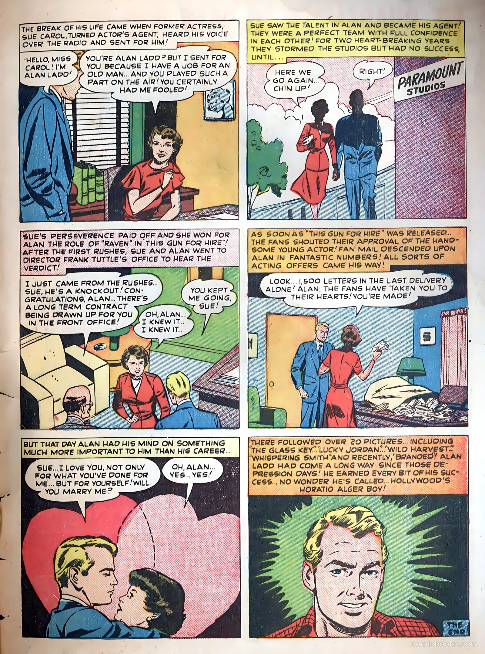 Famous Stars #3 (1950) — page 33