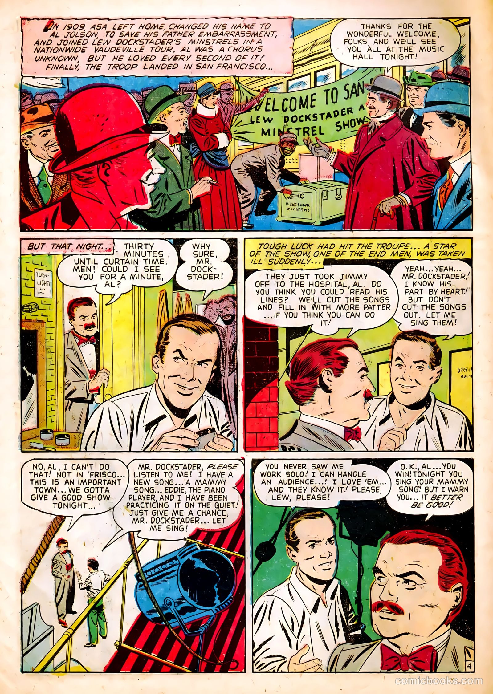 Famous Stars #4 (1951) — page 6