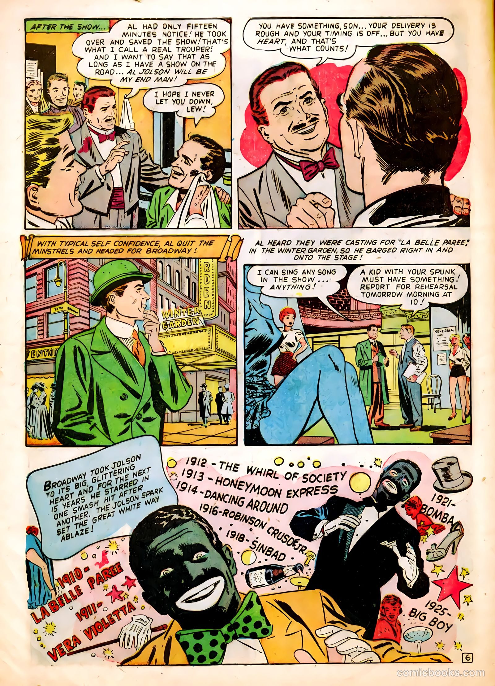Famous Stars #4 (1951) — page 8
