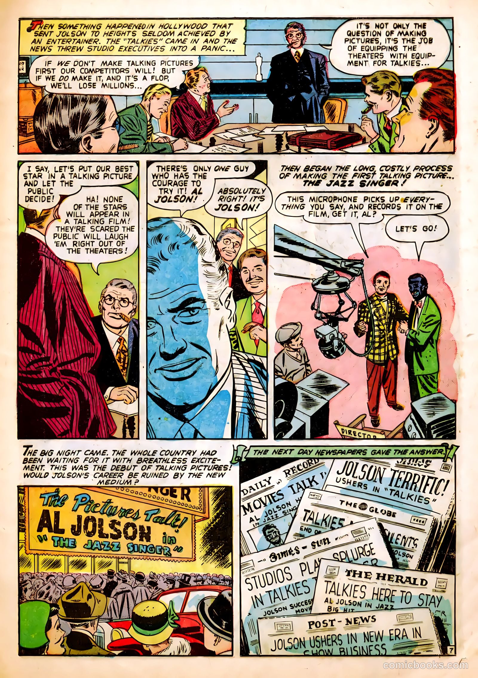 Famous Stars #4 (1951) — page 9