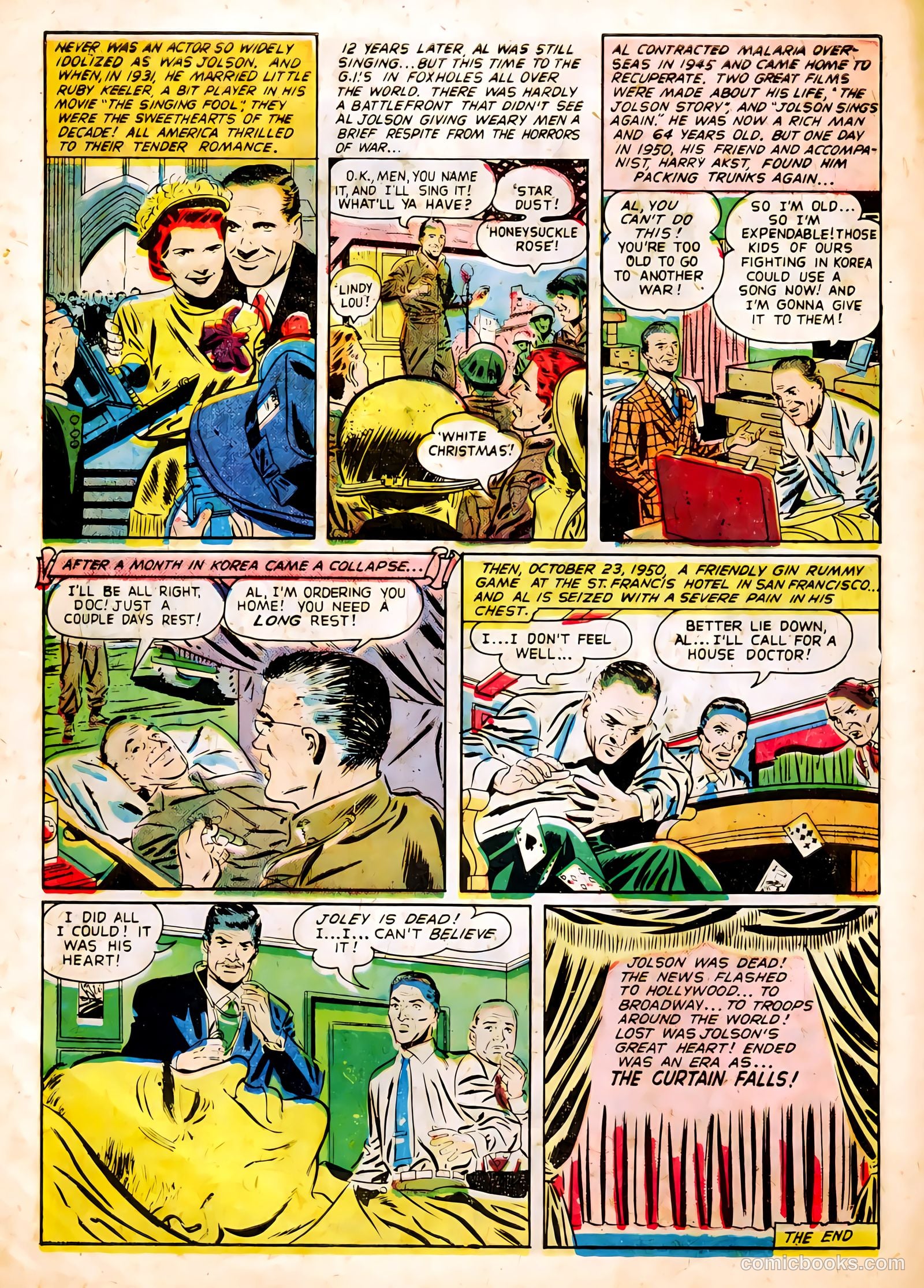 Famous Stars #4 (1951) — page 10