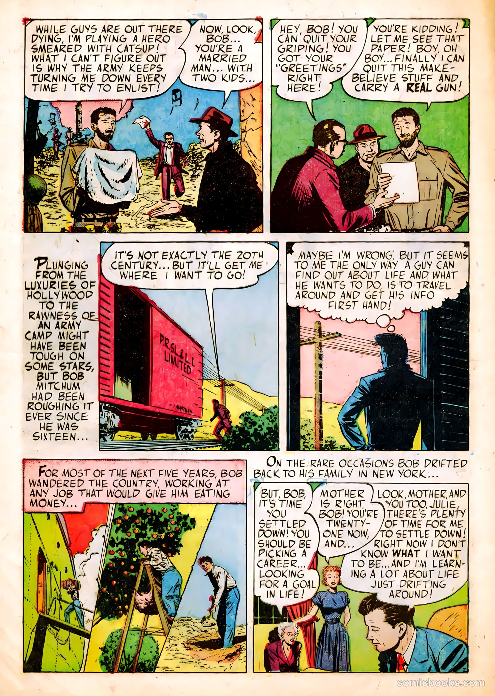 Famous Stars #4 (1951) — page 12