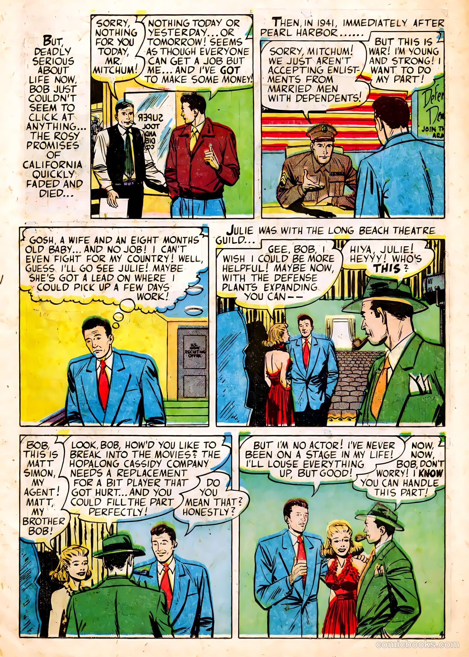 Famous Stars #4 (1951) — page 14